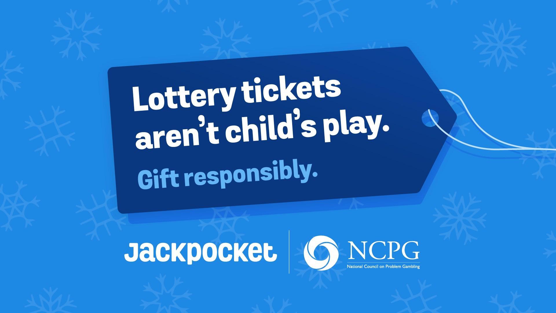 Jackpocket App Reminds Adults about the Risks of Giving Lottery Tickets
