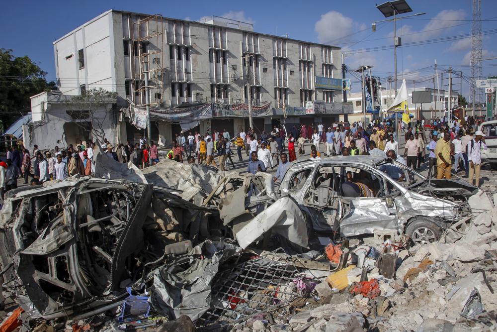 Somalia Car Bombings Kill at Least 100, President Says