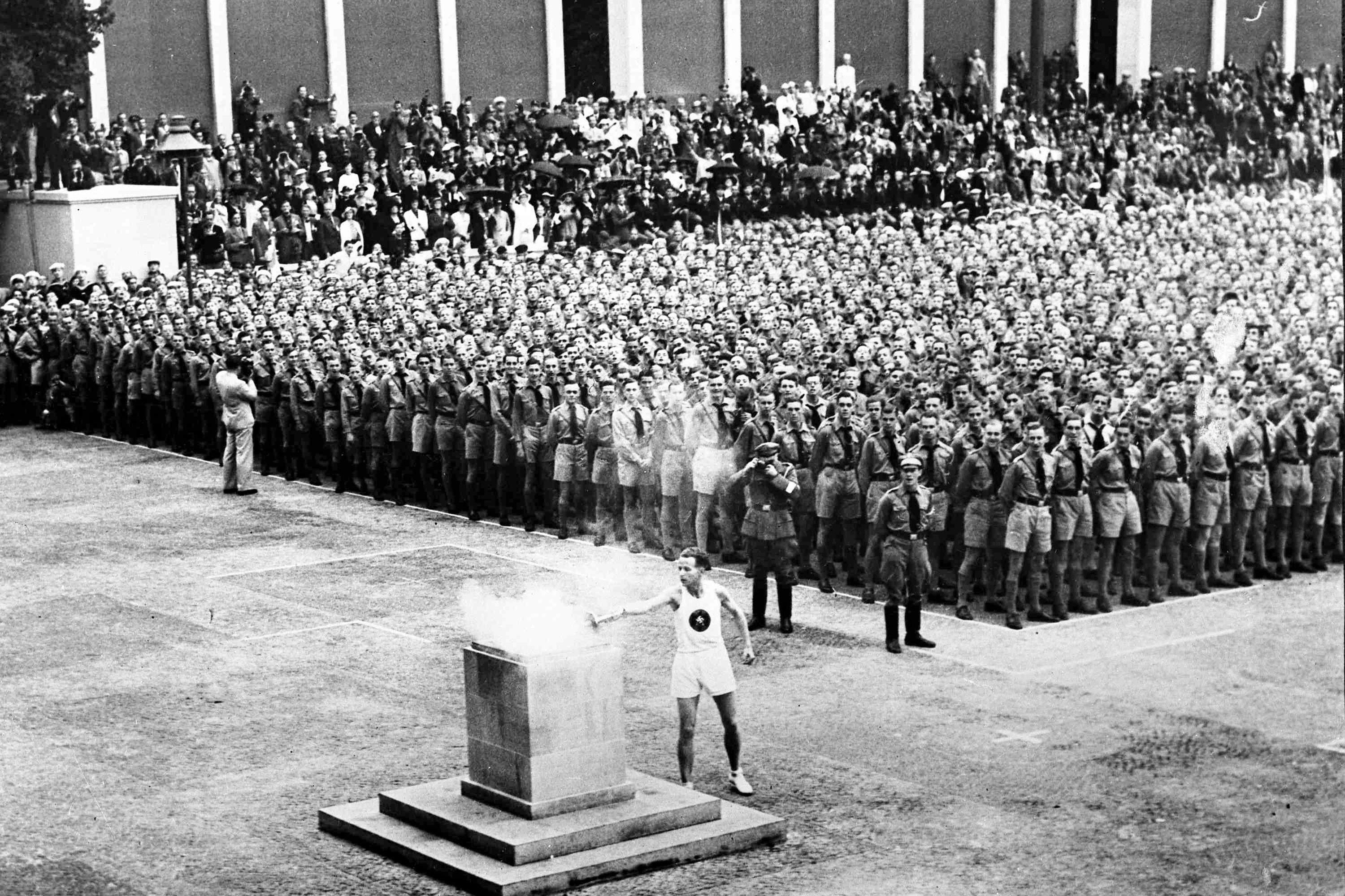 Olympic torch relay began in 1936 at Hitler's Berlin Games AP News