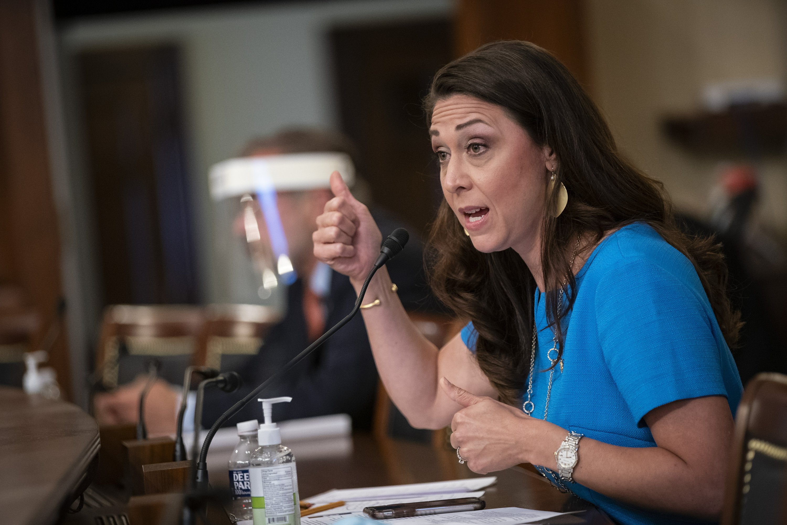 Rep. Herrera Beutler amid the turmoil of the impeachment trial