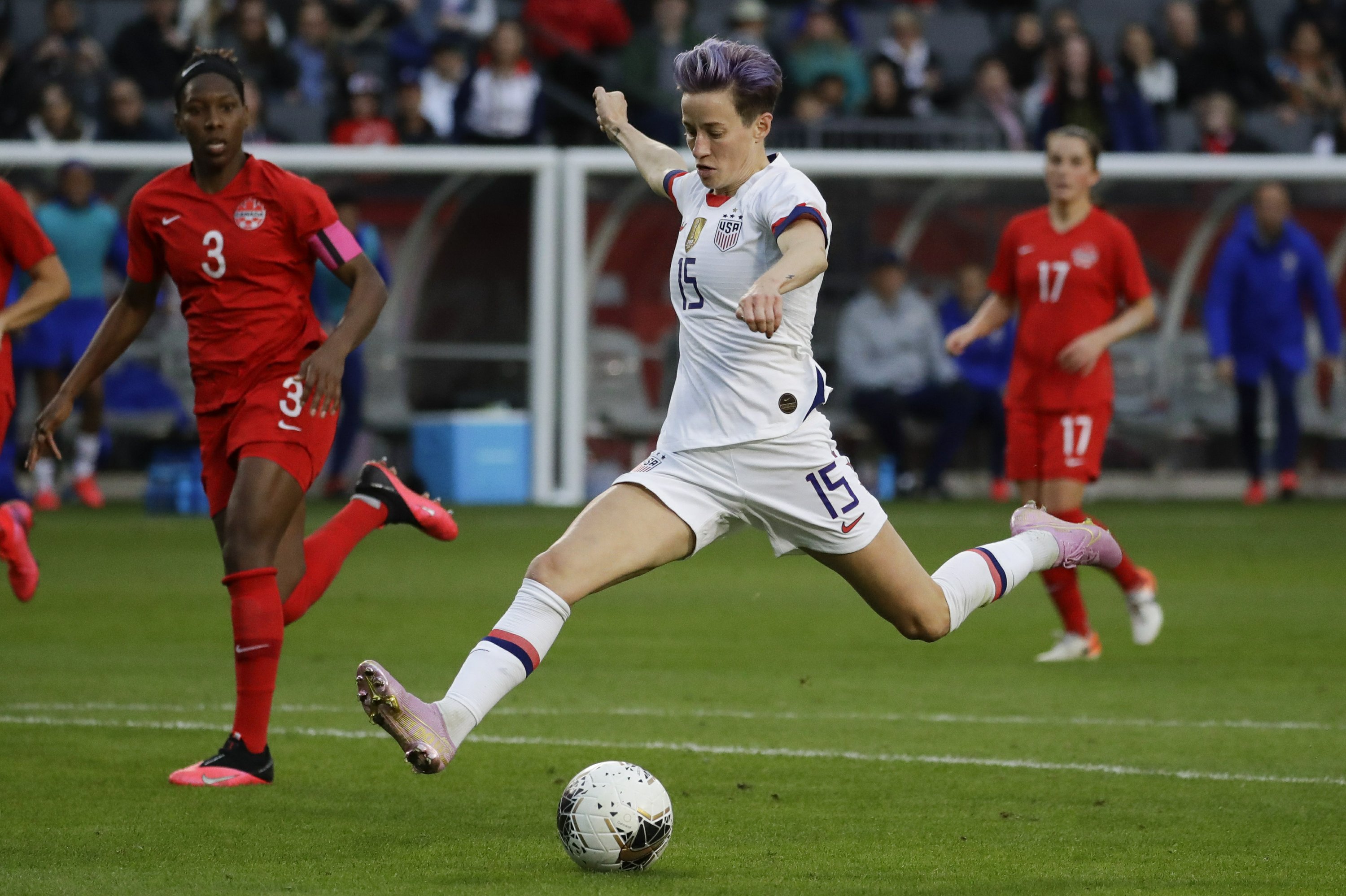 U.S. women's soccer players seek more than $66 million in damages