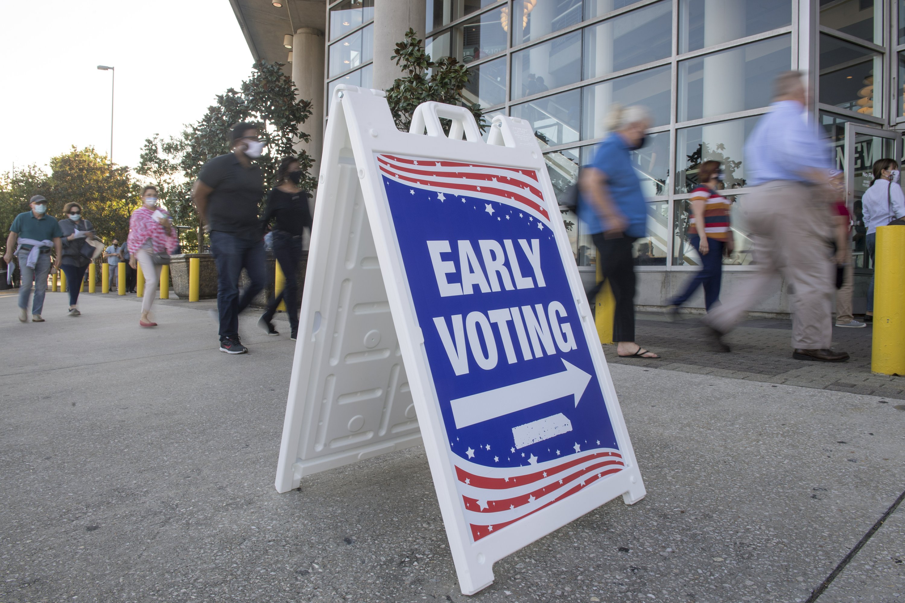 Nearly 1 million vote early in Louisiana, breaking records AP News