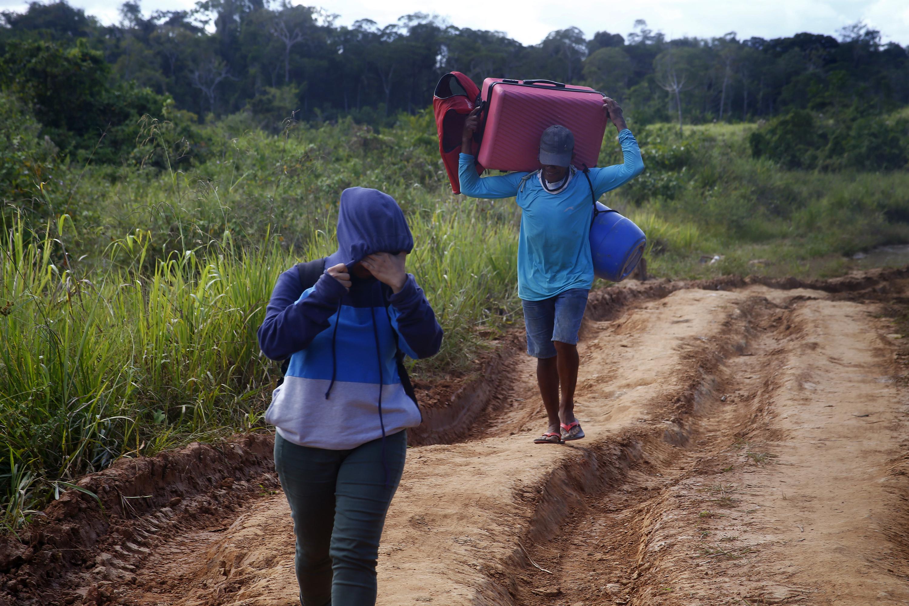 Brazil pushes illegal miners out of Yanomami territory