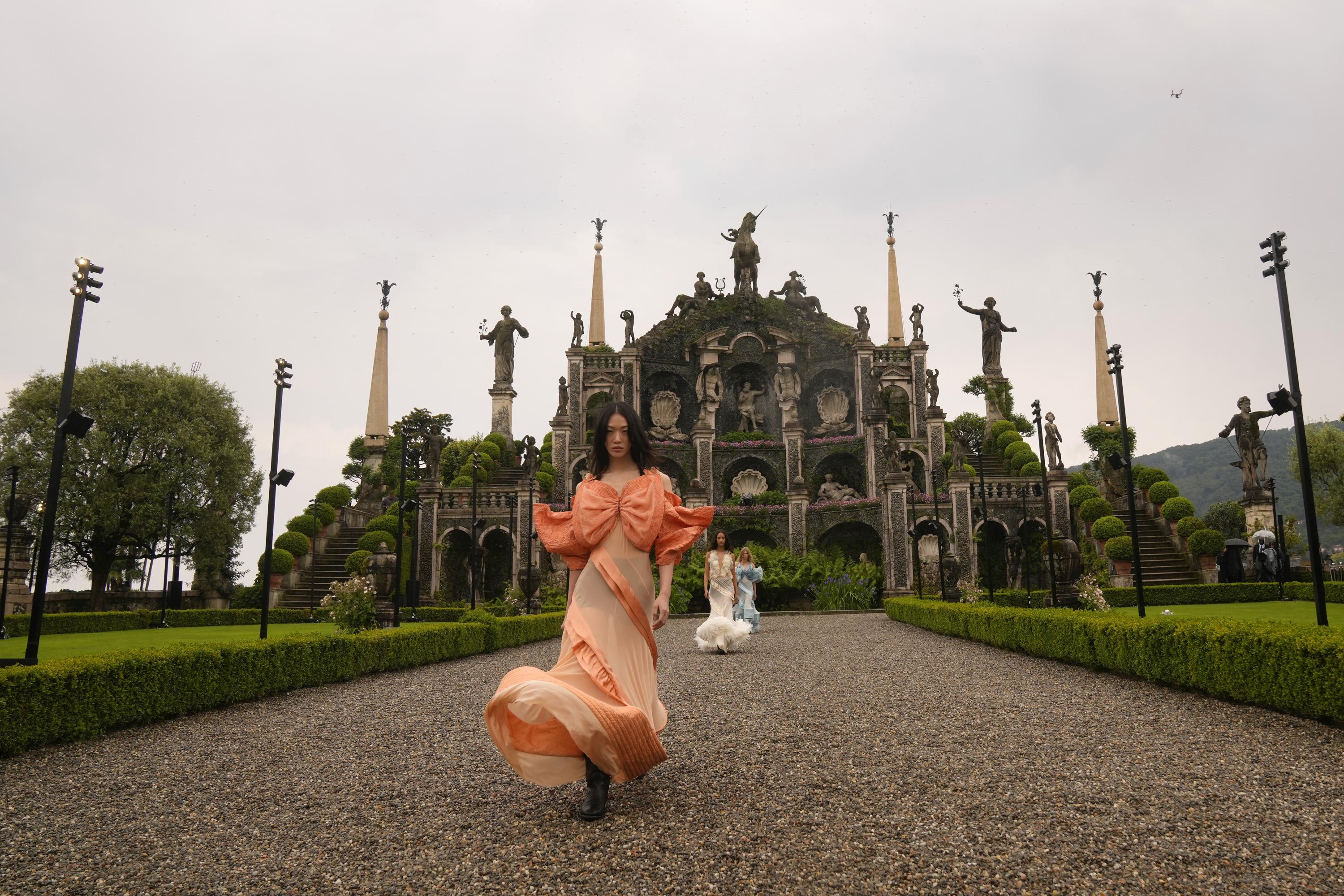 Louis Vuitton's Cruise 2023 Show Was Made For the Sunset