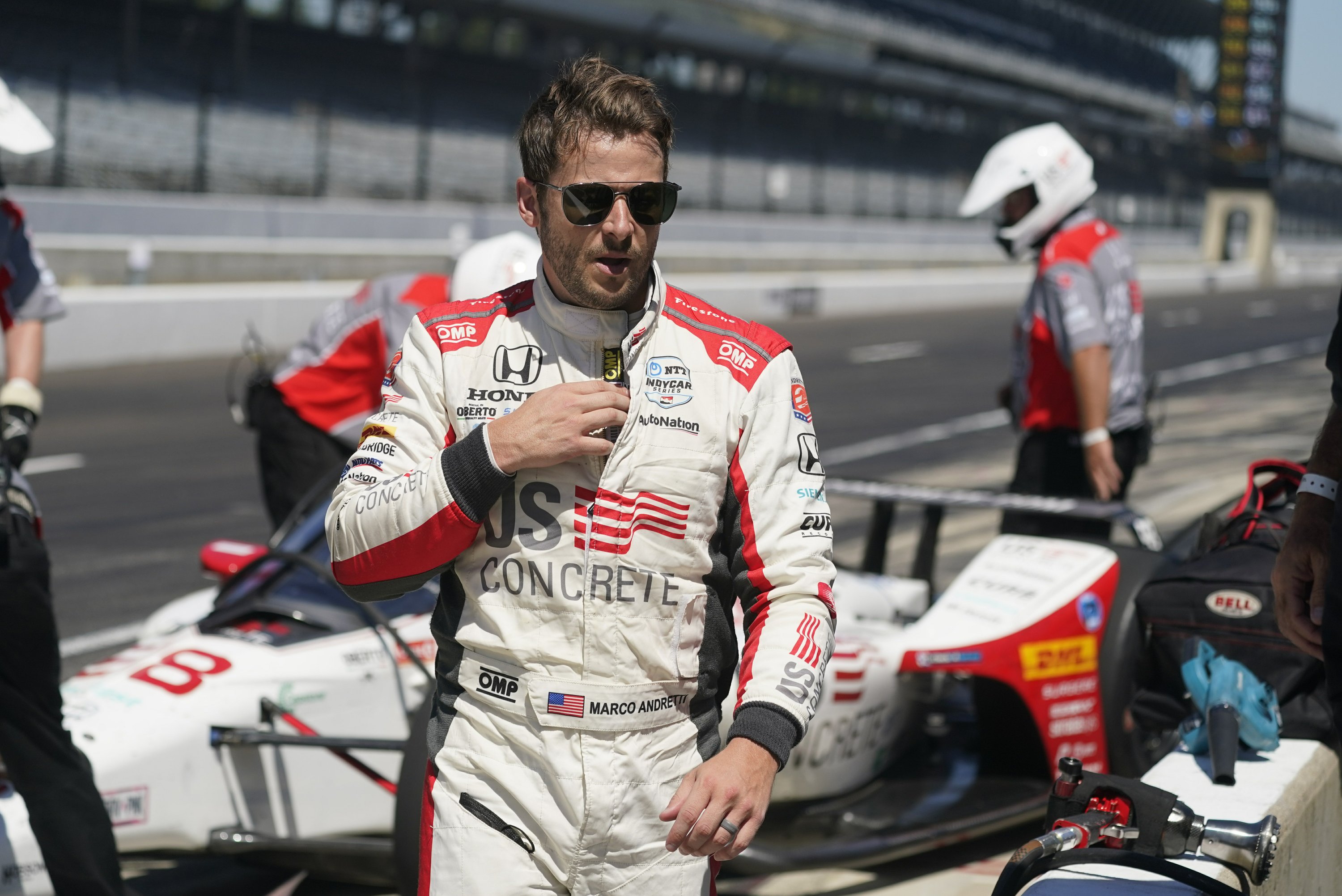 Marco Andretti to step back from full-time IndyCar racing | AP News