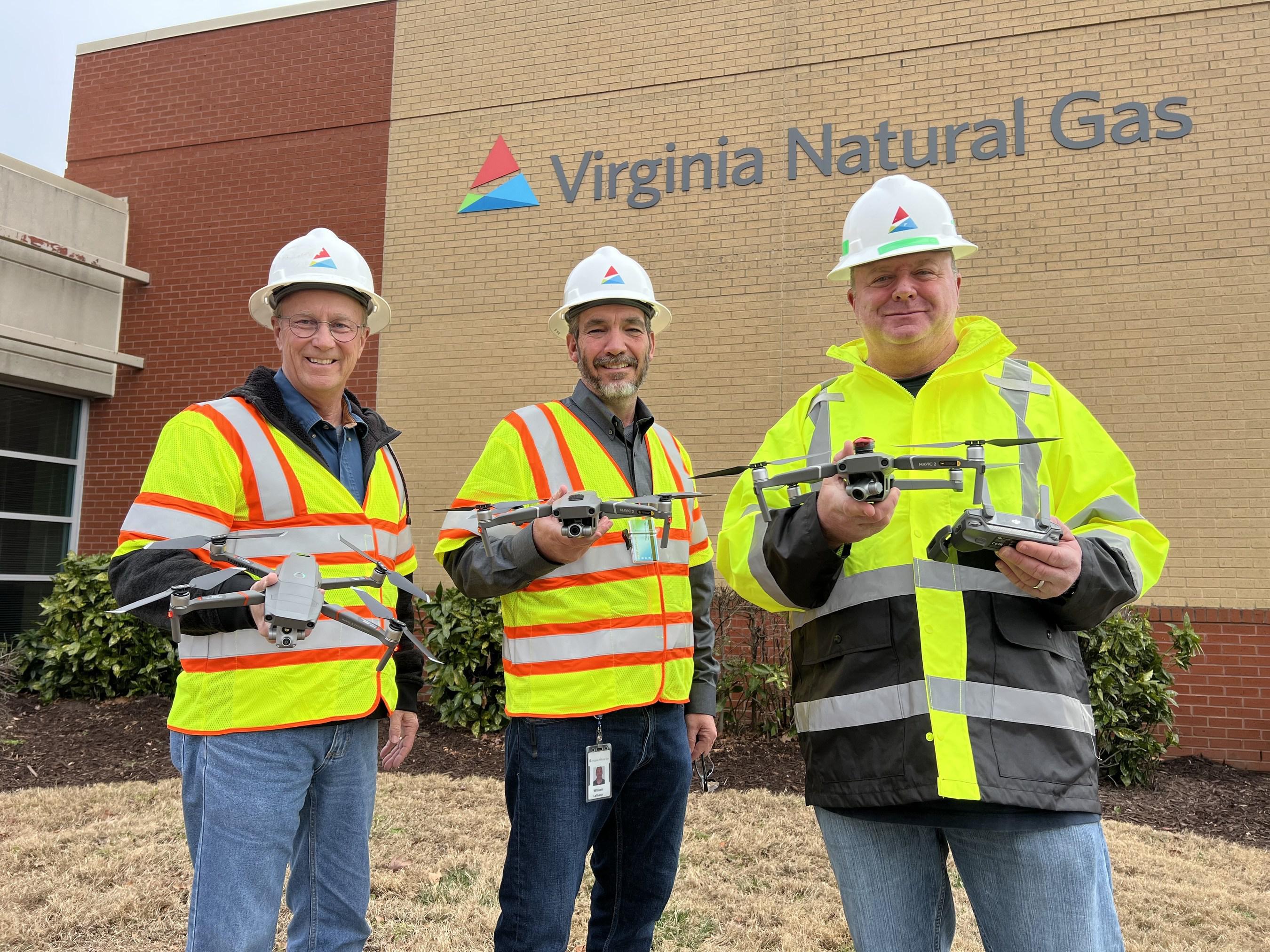 Virginia Natural Gas incorporates aerial drones to inspect natural gas