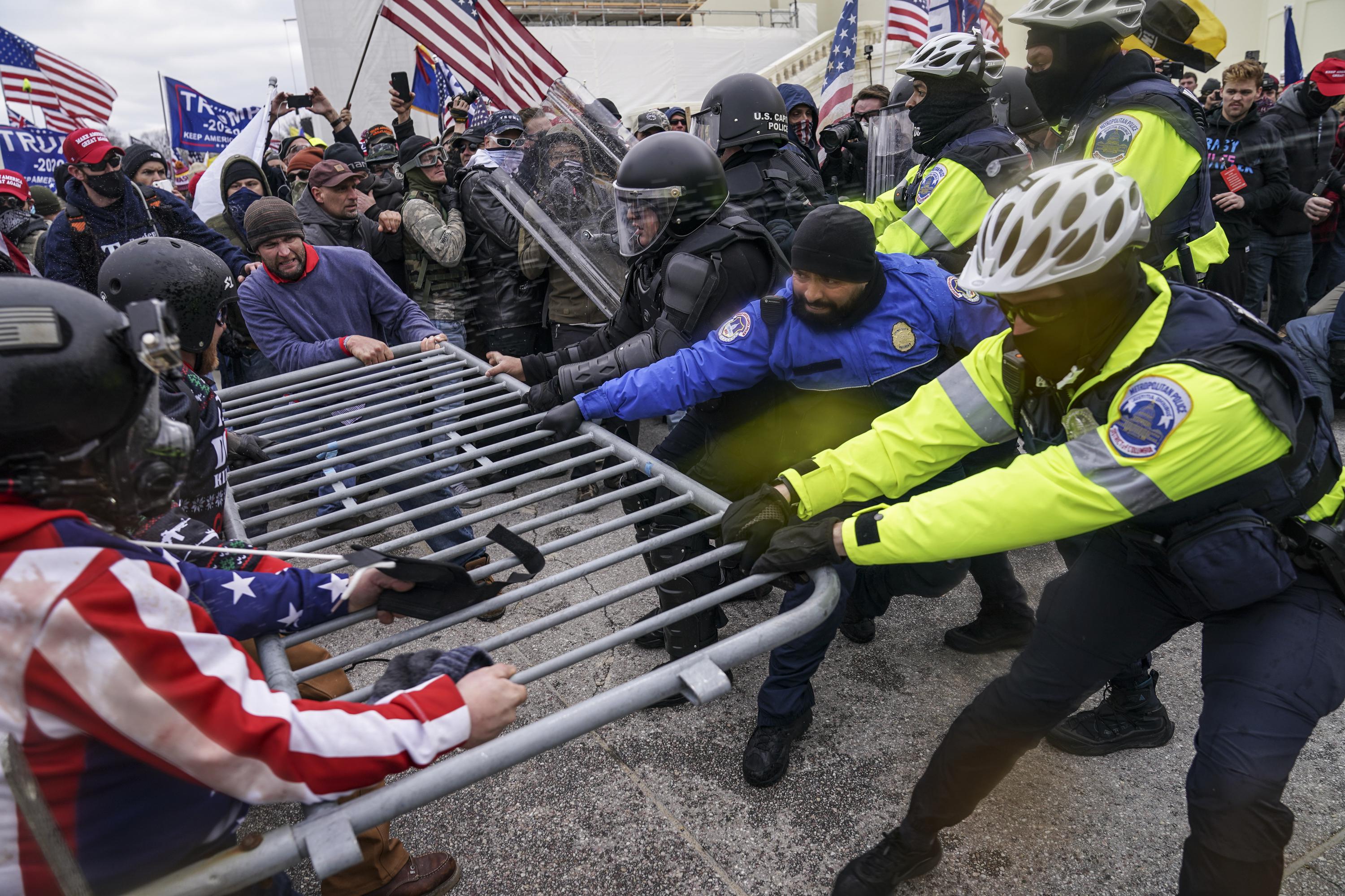 A man accused of a riot in the Capitol worked for the FBI, the lawyer said