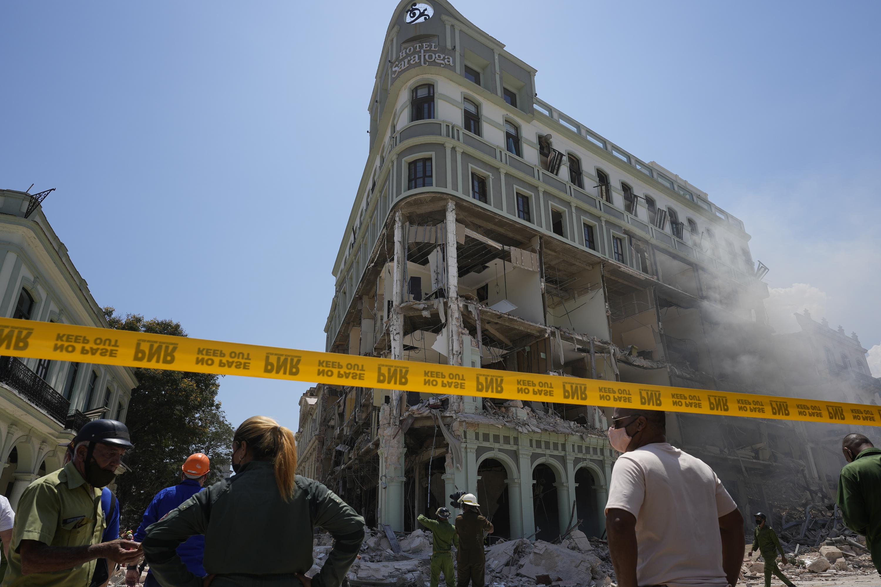 Powerful blast at Havana hotel kills 8 people, injures 40