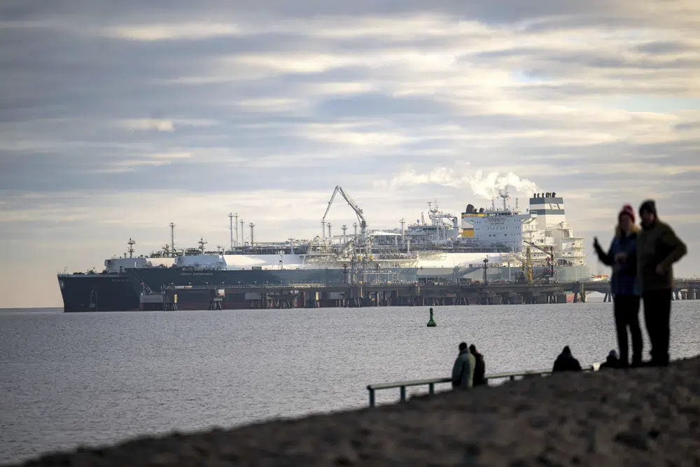 1st Tanker Carrying LNG from U.S. Arrives in Germany