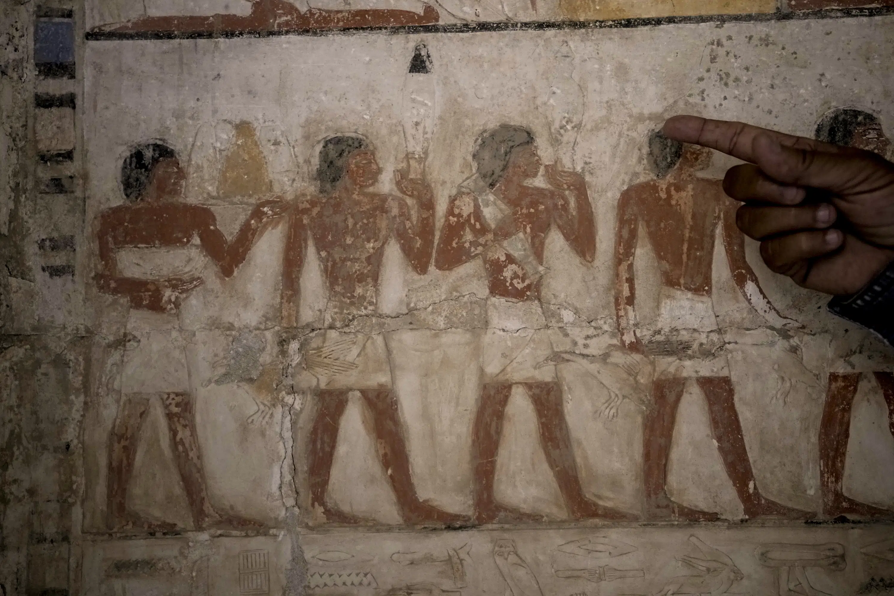 Egypt unveils recently discovered ancient workshops, tombs in Saqqara necropolis Egypt unveils recently discovered ancient workshops, tombs in Saqqara necropolis