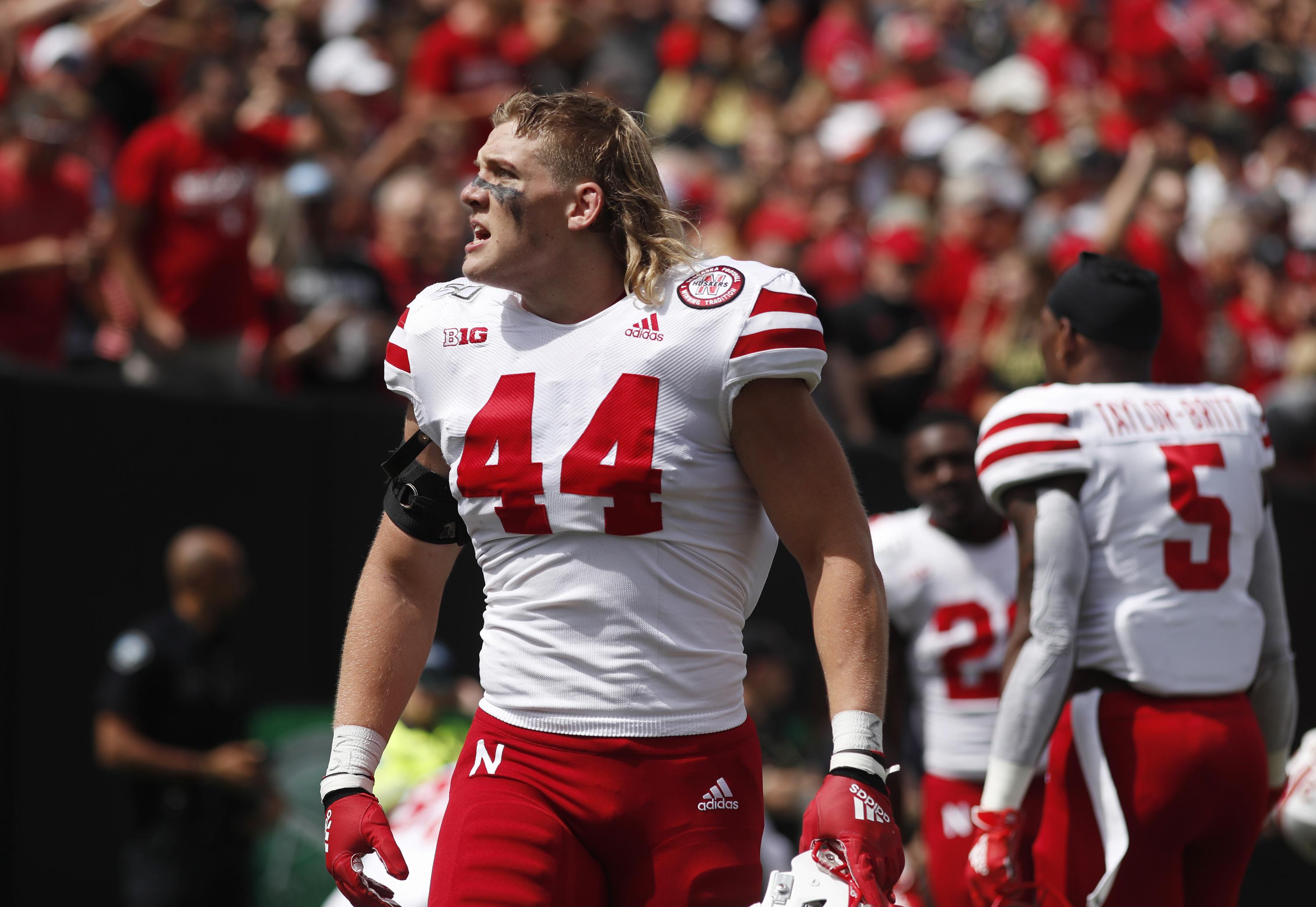 Nebraska's Garrett Nelson announces he's entering NFL draft AP News