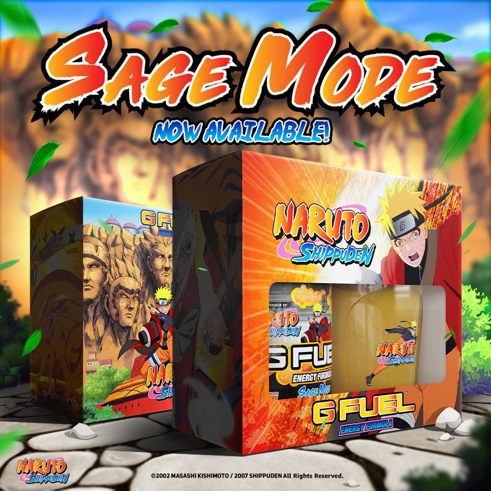 G FUEL, VIZ Media And Mediatoon Licensing Unveil New Sage Mode Flavor