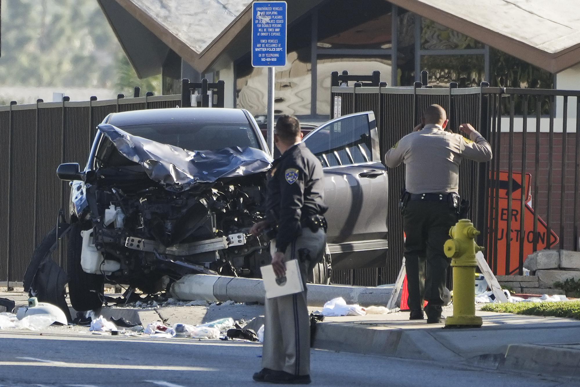 Man arrested in Los Angeles recruits crash is released | AP News