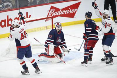 Caps beat Winnipeg 5-2, spoil Lowry's 