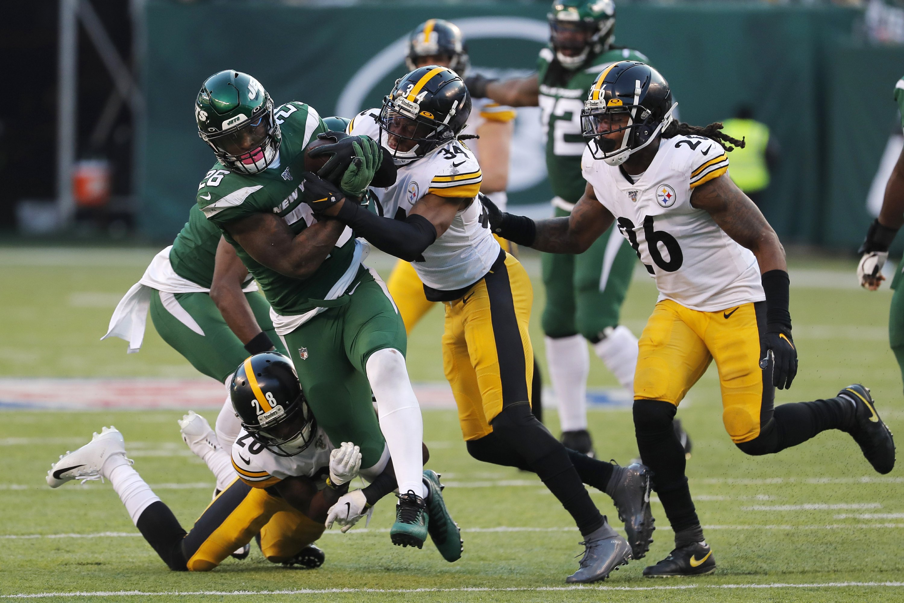 Bell gets win vs. former team as Jets top Steelers 1610 AP News