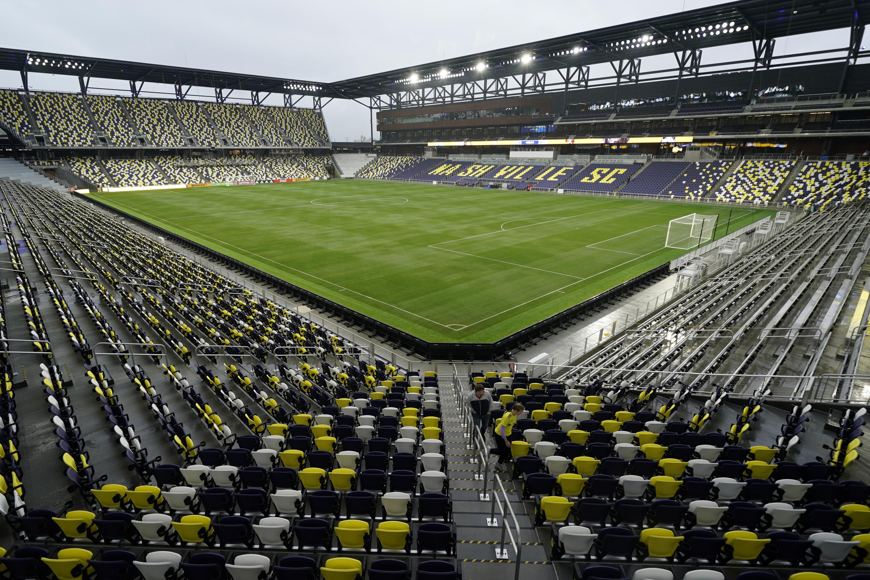 Nashville soccerspecific stadium nears completion AP News