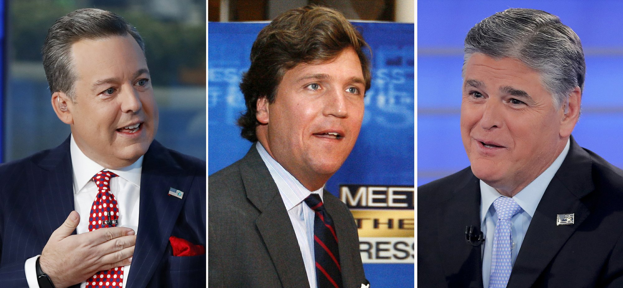 Fox stars Hannity, Carlson and fired anchor Henry in lawsuit | AP News