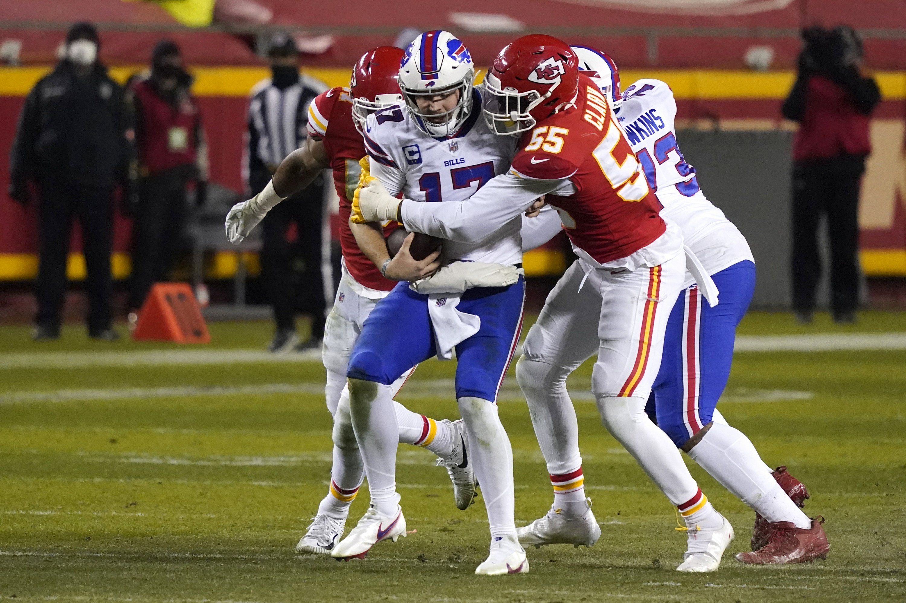 Bills fall short in breakout season with 38-24 loss to KC | AP News