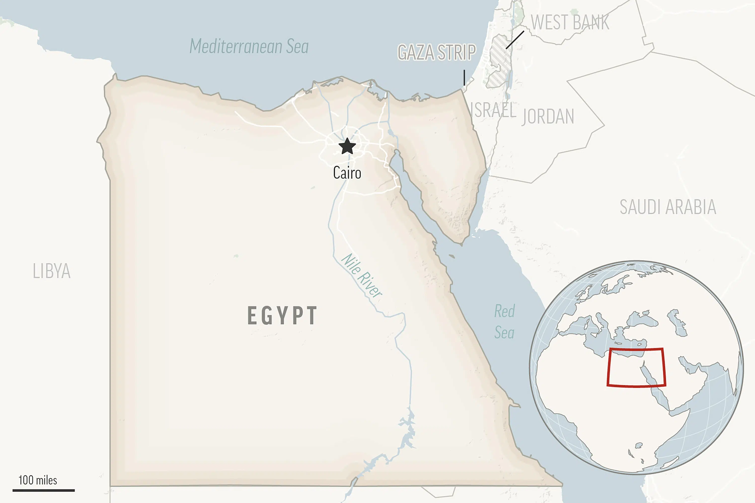 Officials: An anchored ship refloated in the Egyptian Suez Canal