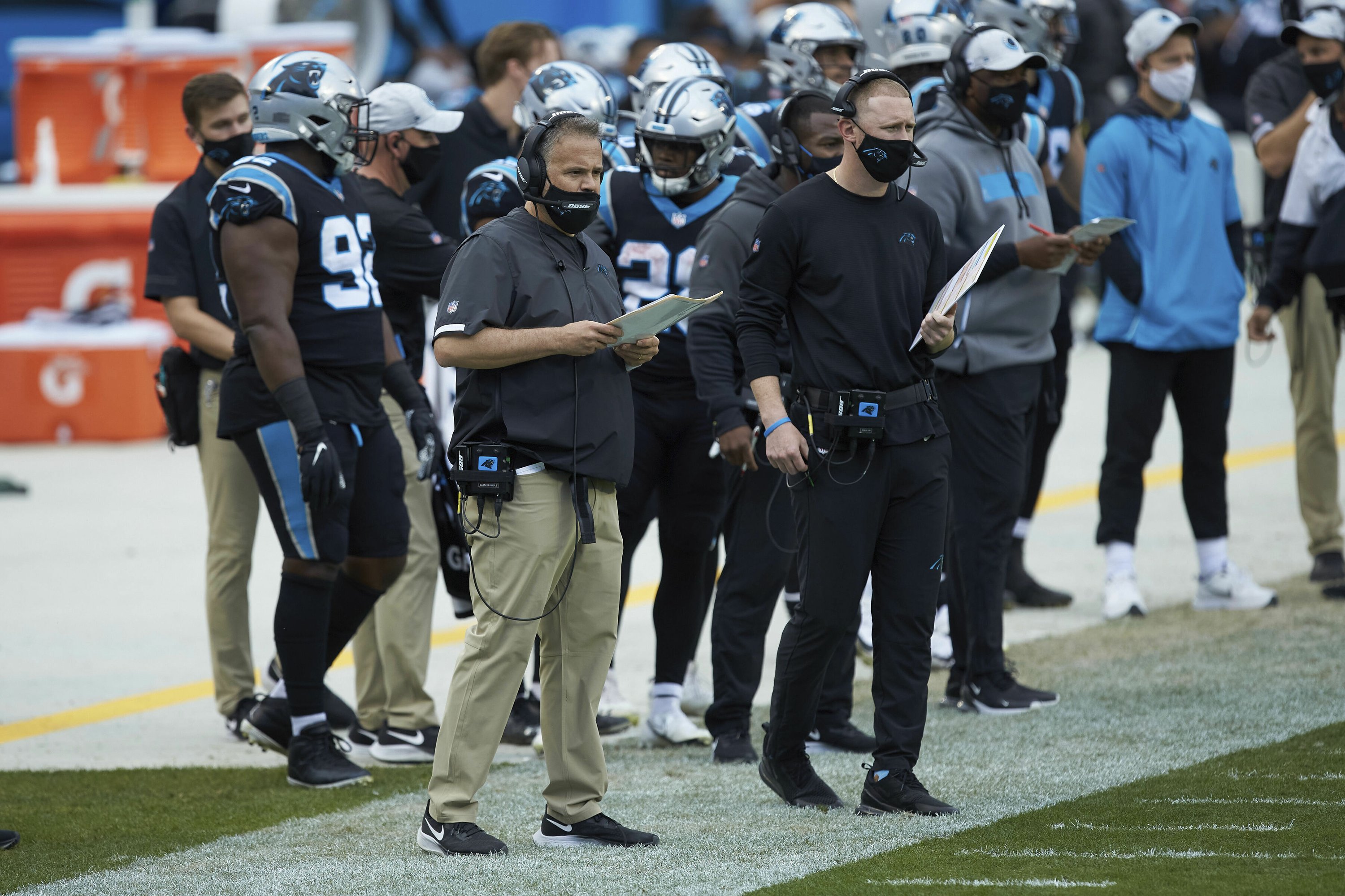 Falcons interview Panthers offensive coordinator Joe Brady - Vimarsana News