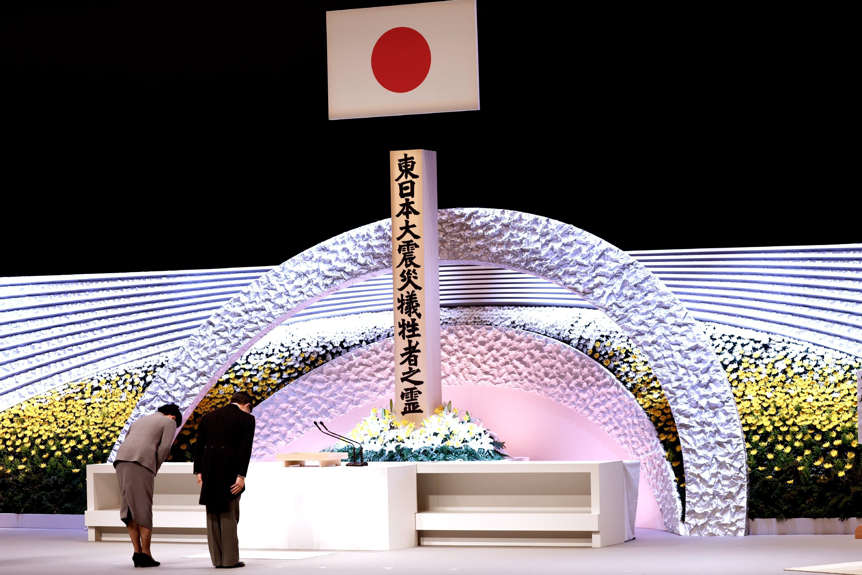 まだ回復中、日本は津波が発生した10年