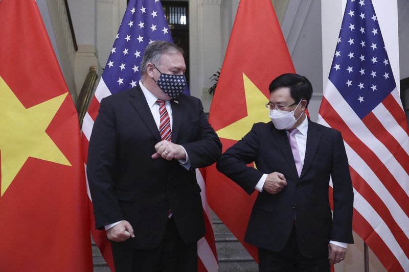 Pompeo Wraps Up Anti China Tour Of Asia In Vietnam