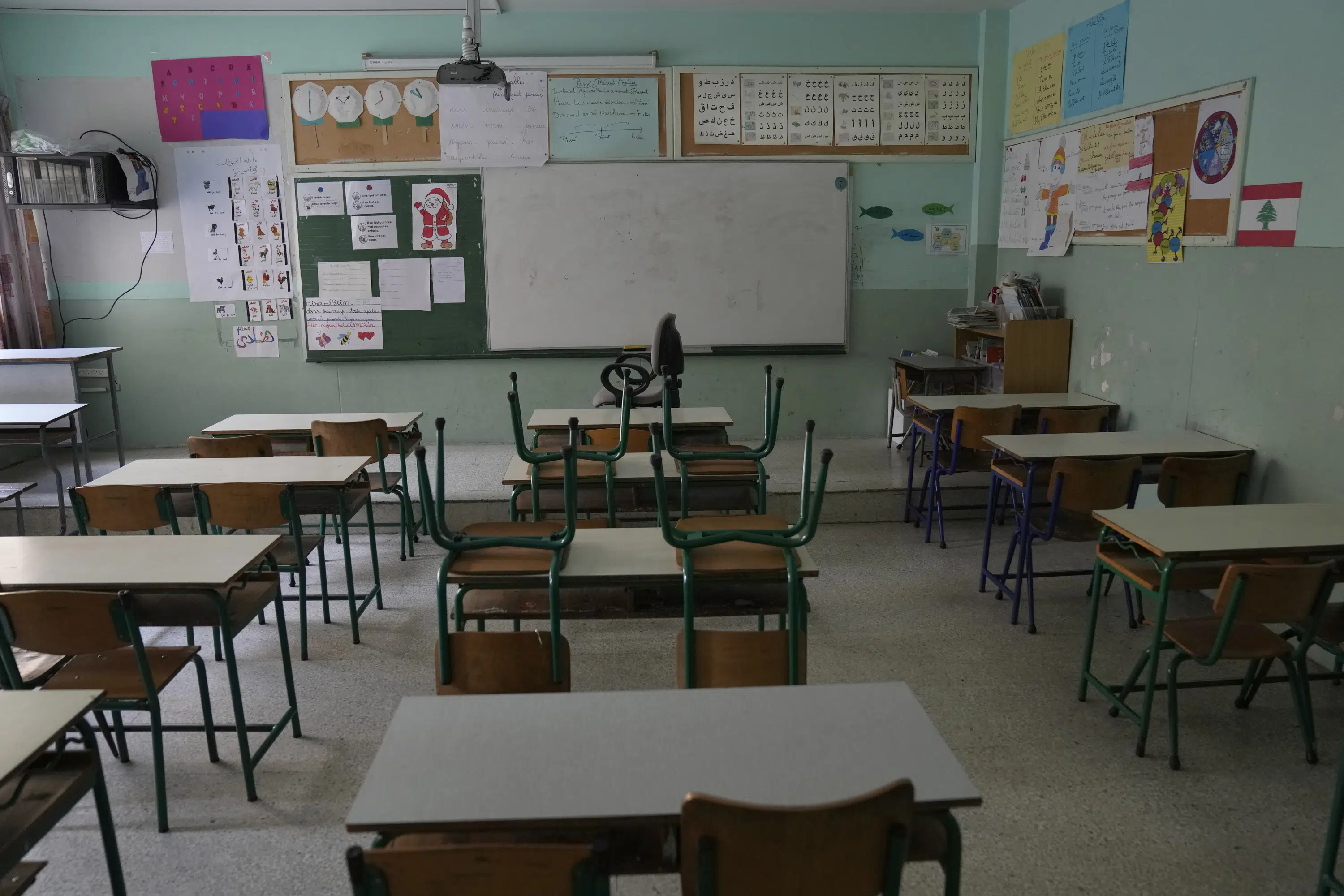 Lebanon’s empty schools bode long-term damage from crisis