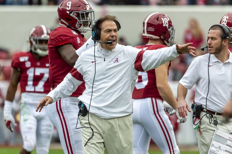 No 5 Alabama Needs Iron Bowl Win Help For Playoff Berth