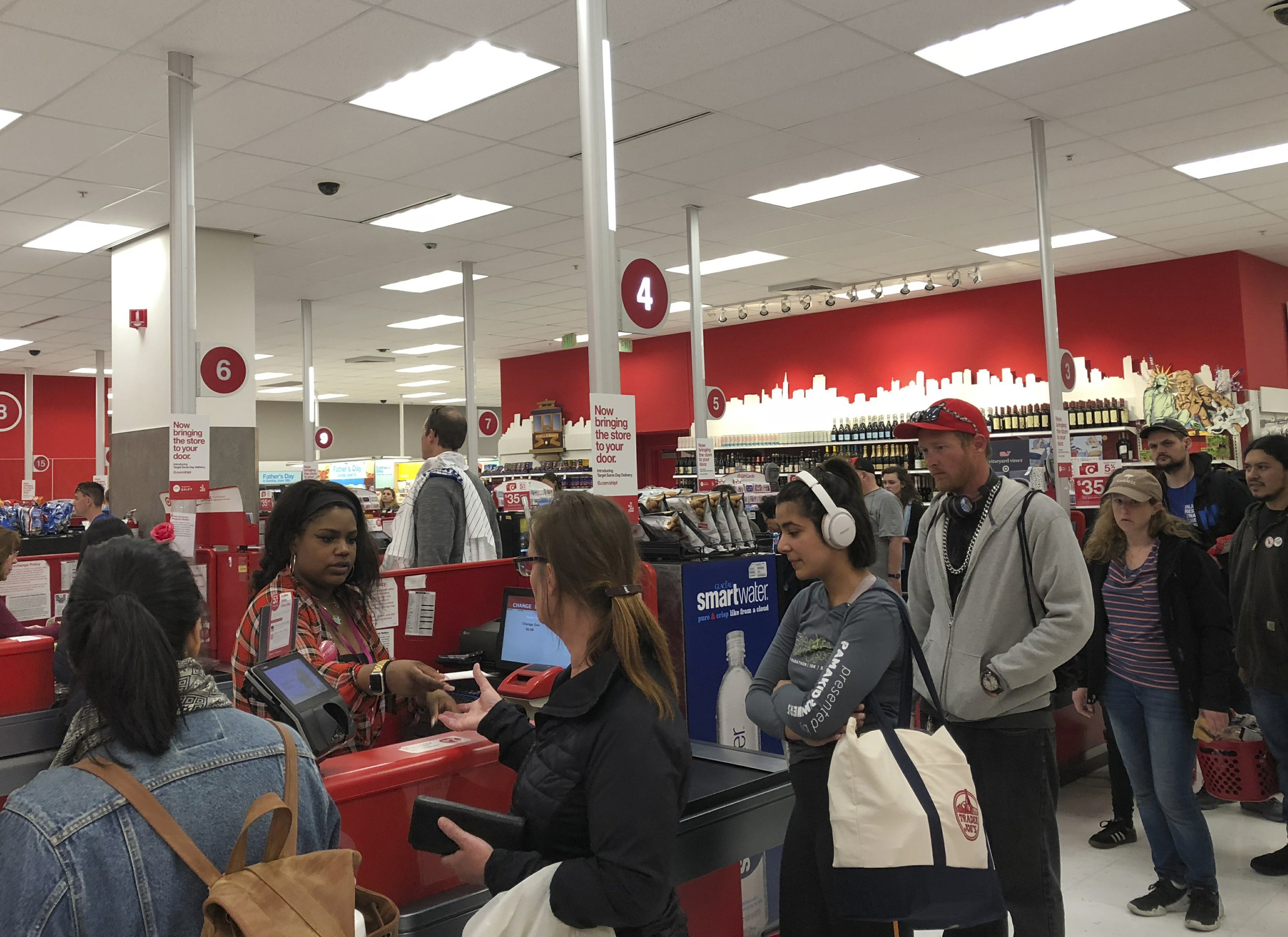 Target's tech trouble clogs stores with long checkout lines AP News