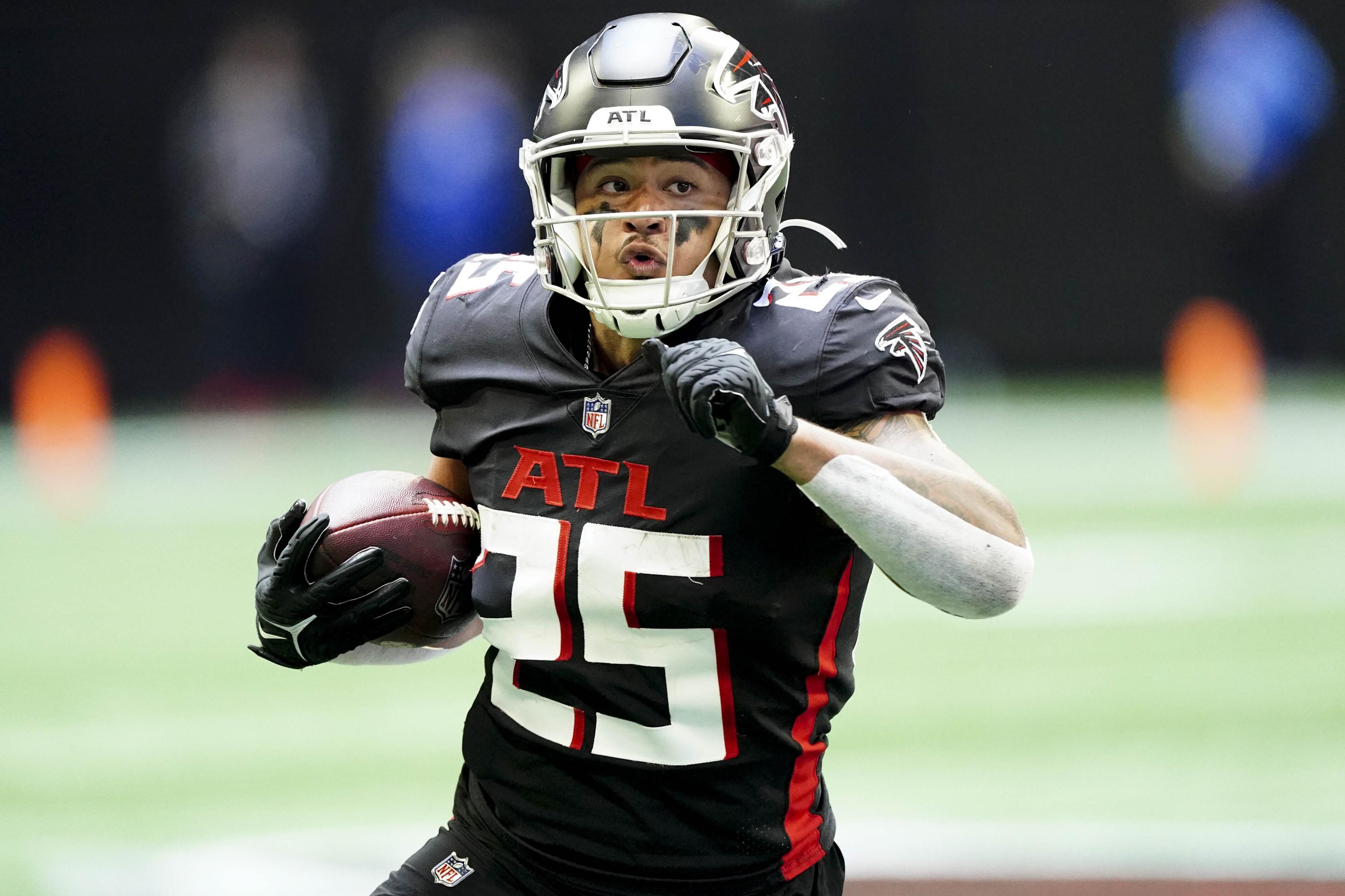 Falcons to rely on running game despite injury to Patterson AP News