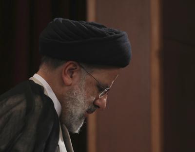 El presidente electo iraní Ebrahim Raisi en Teherán el 21 de junio del 2021. (Foto AP/Vahid Salemi)