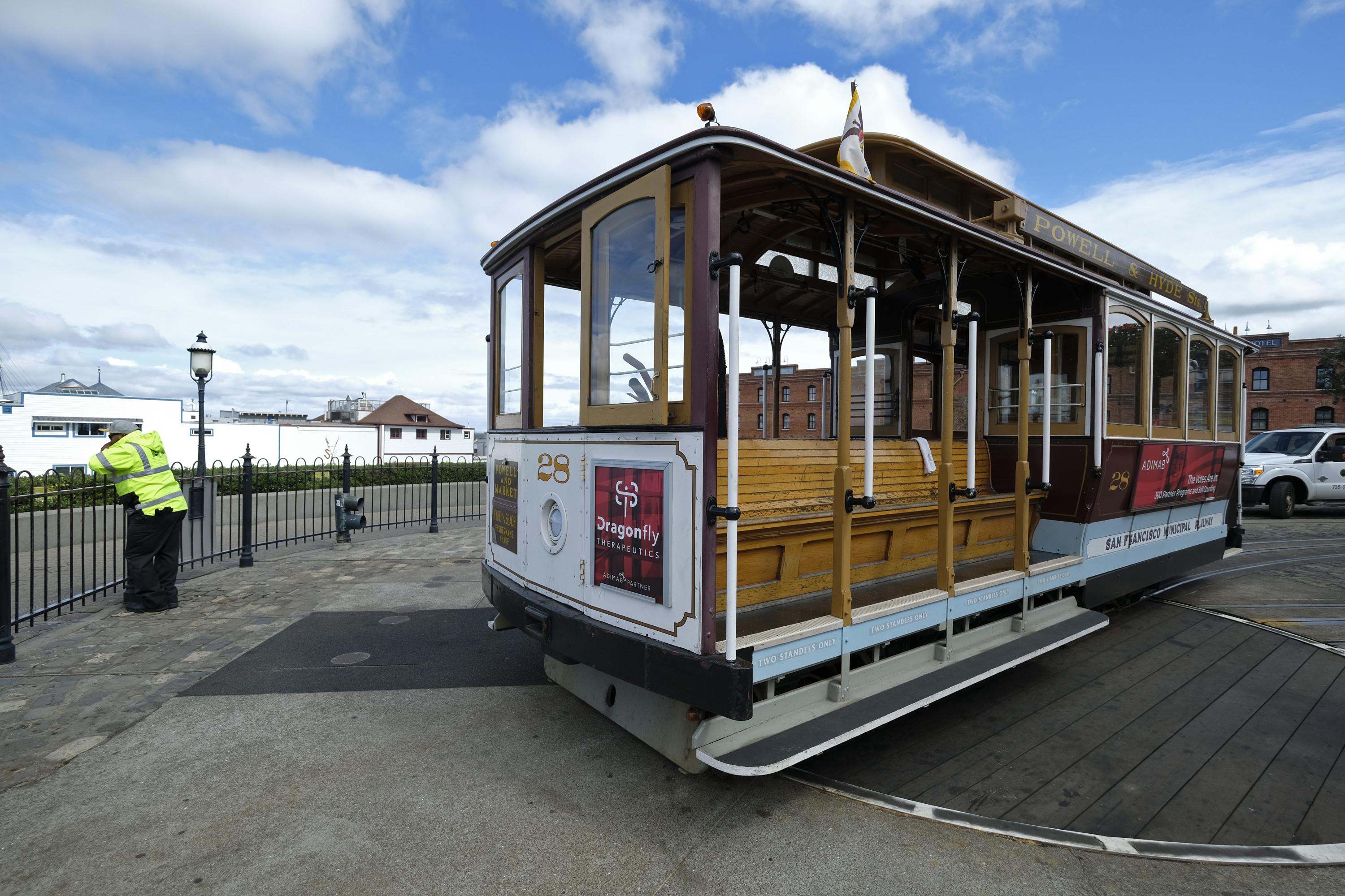 are dogs allowed on cable cars in san francisco