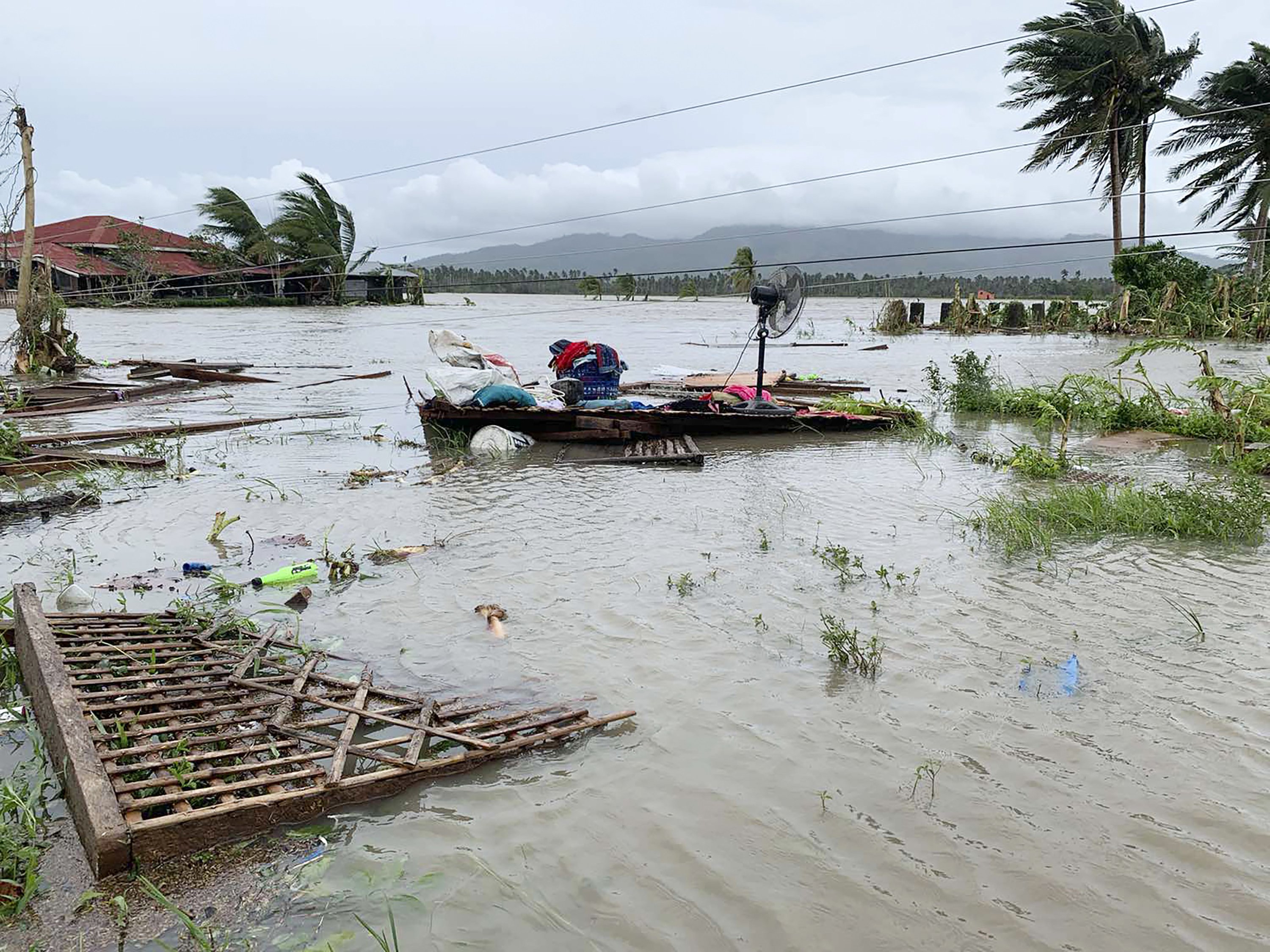 Philippines Typhoon leaves 13 missing, displaces thousands