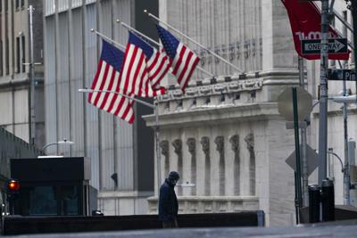 Vista del edificio de la Bolsa de Nueva York, en NY, el 14 de enero de 2022. (AP Foto/Mary Altaffer, File)