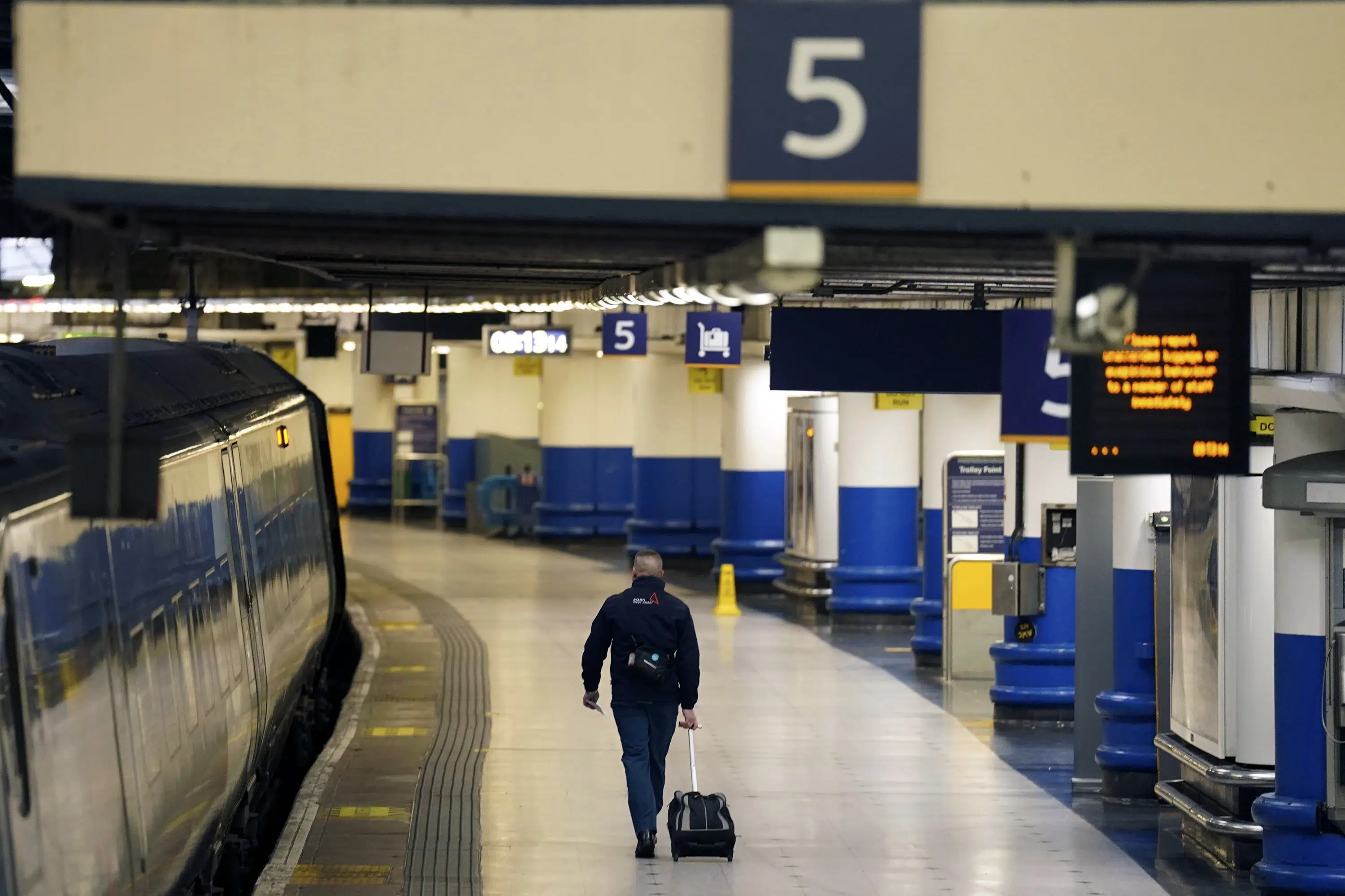 UK trains disrupted again as workers stage fresh strikes