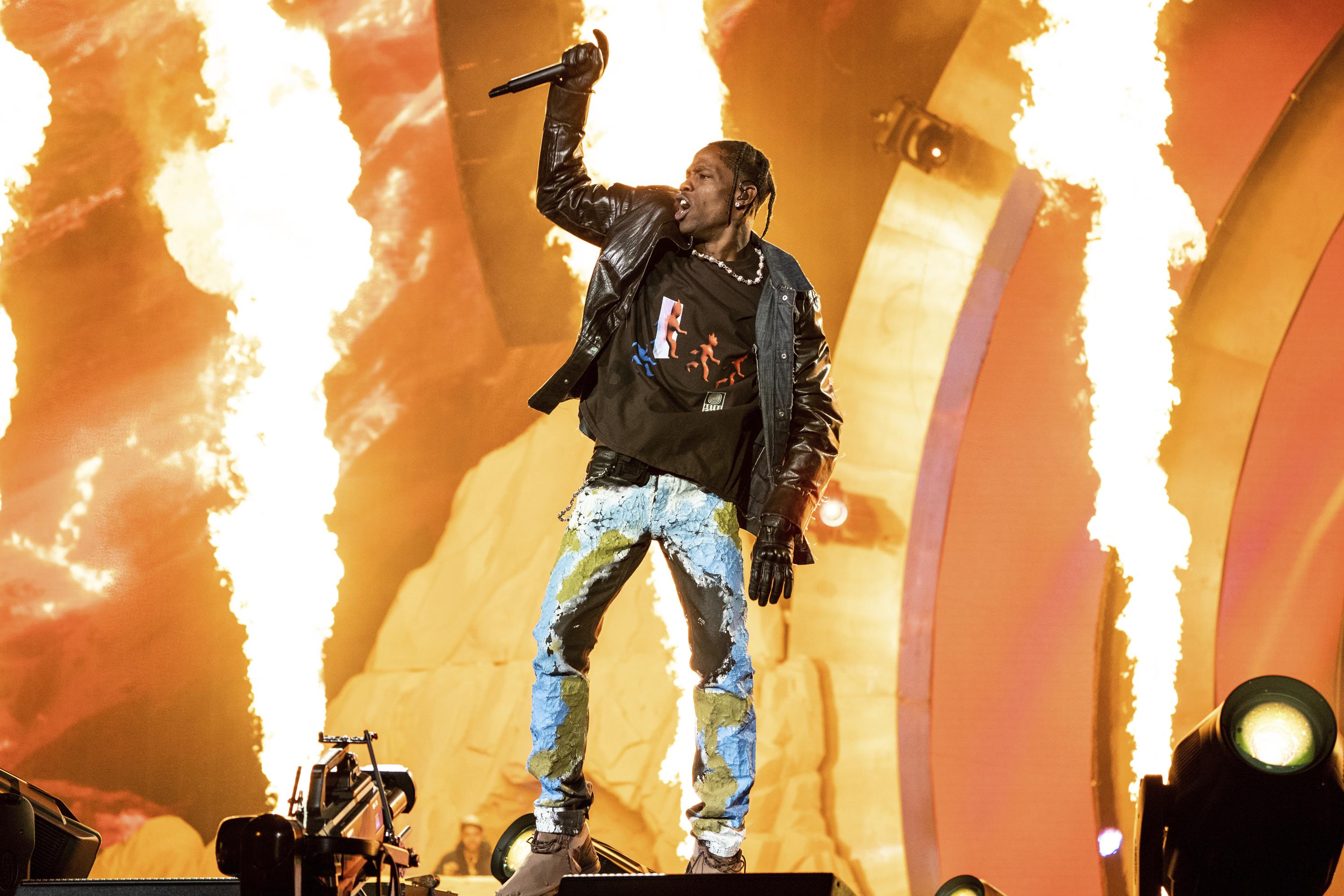 Travis Scott concerts: Fun-filled, high energy but chaotic