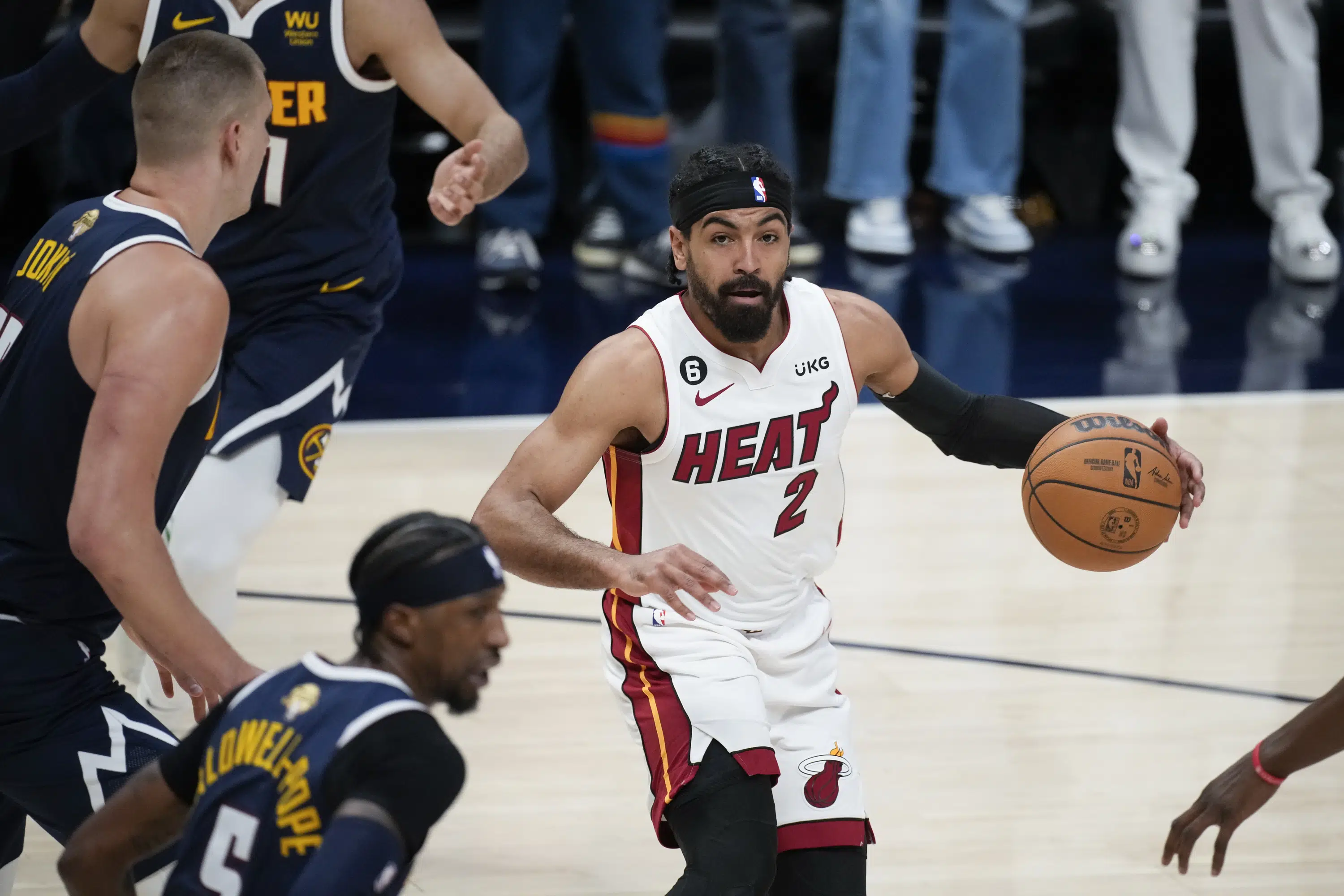 Miami Heat roar back in Game 2 to tie Denver Nuggets in NBA Finals