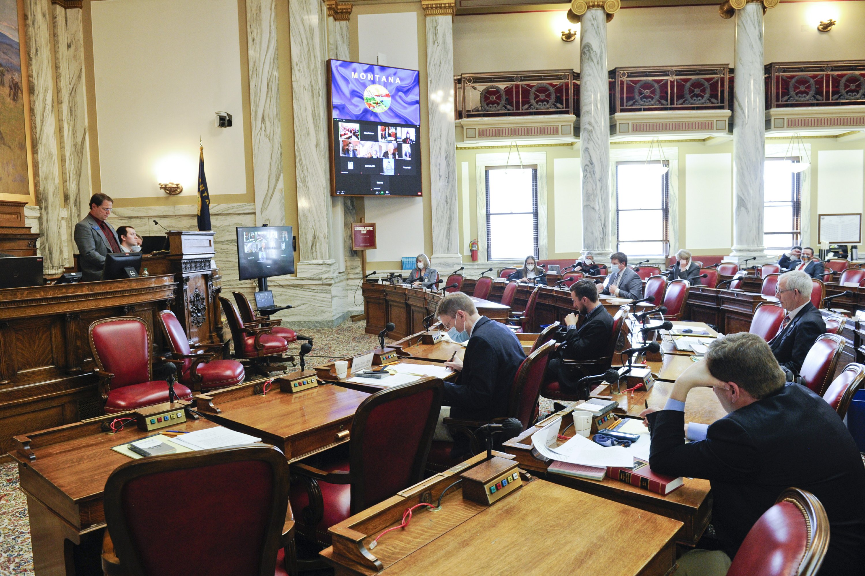 Montana legislators clash over rules for legislative session AP News