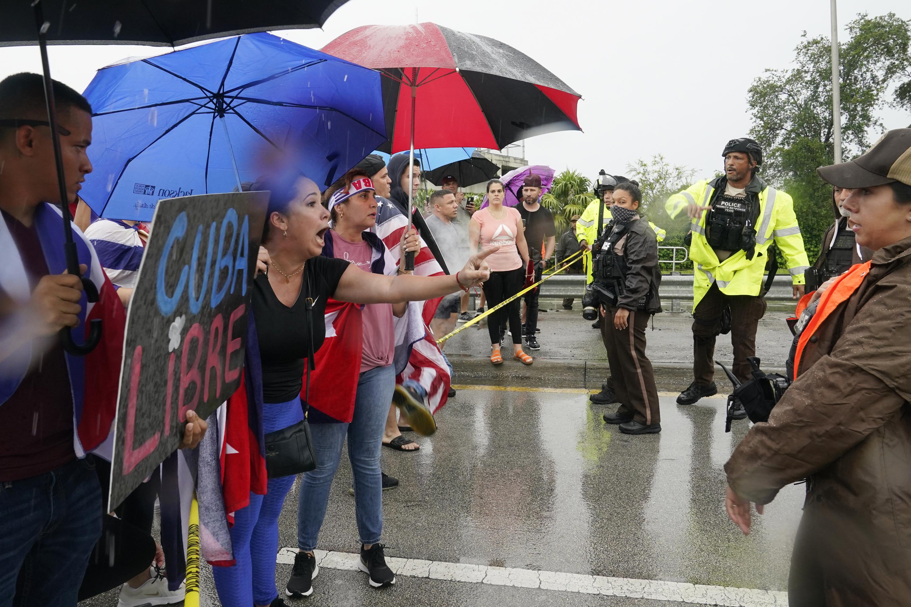 BLM activists question equal exercise of Florida protest law AP News