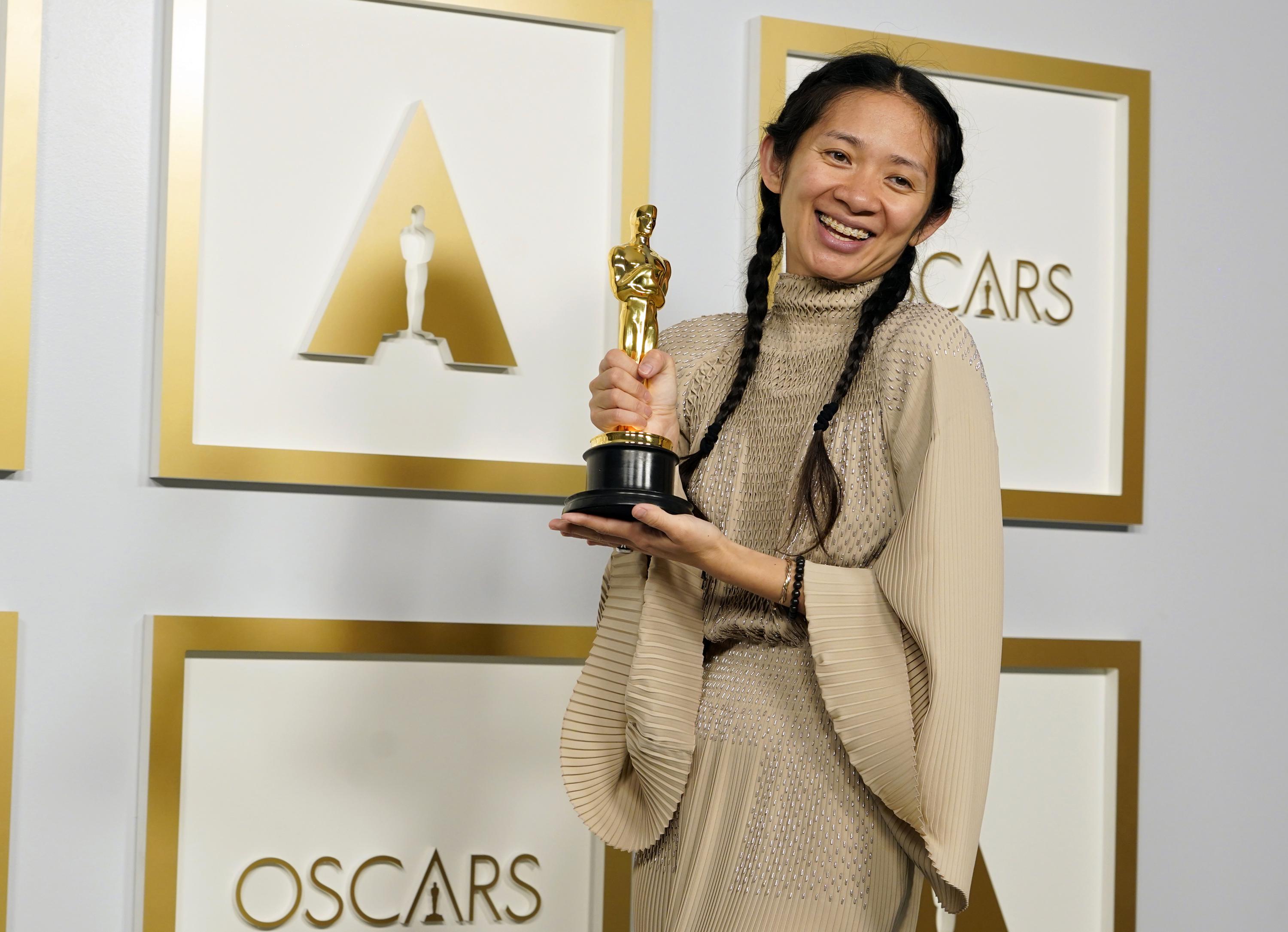 Nomadland' and its director, Chloé Zhao, are the big winners at the Oscars