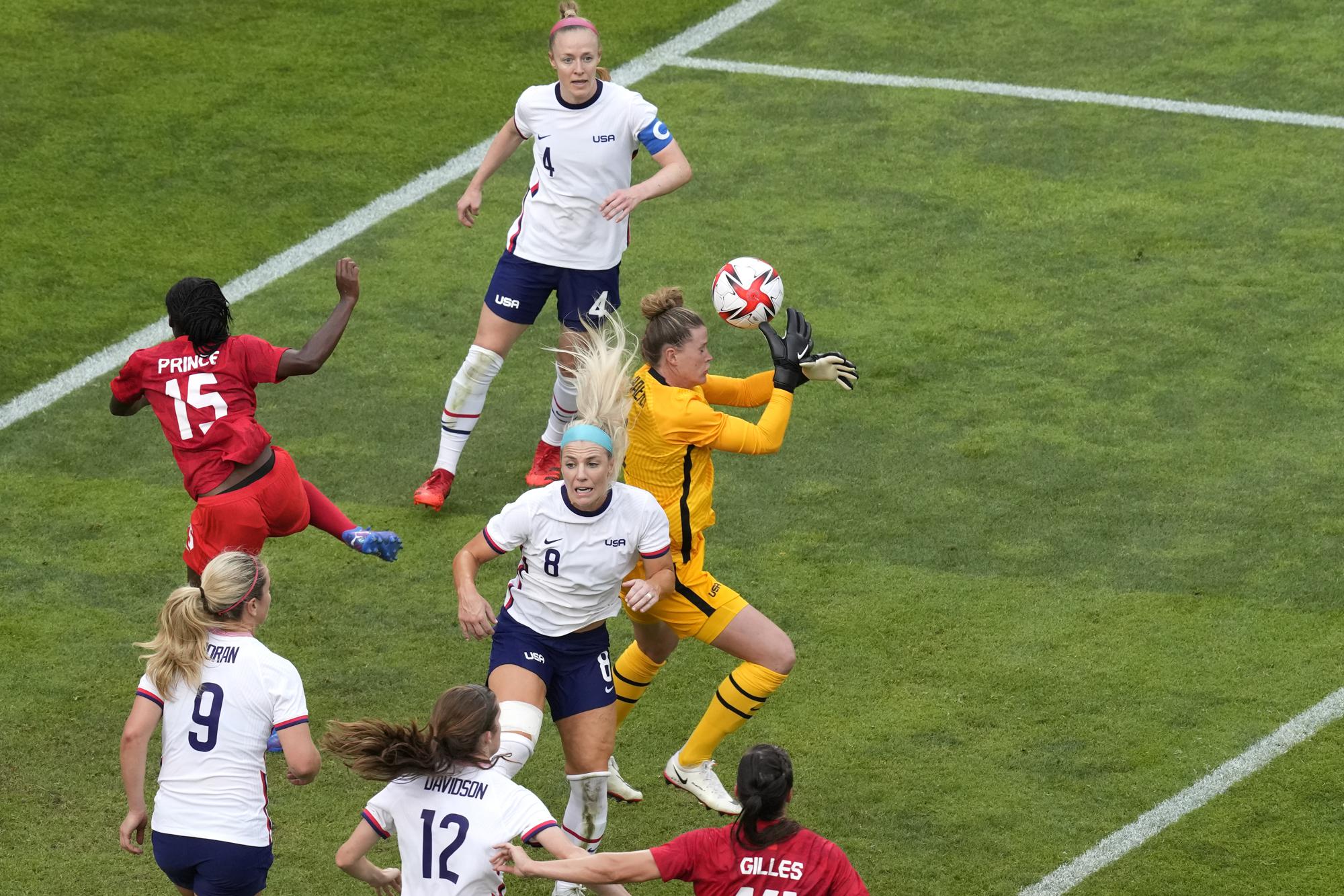 Us Goalkeeper Naeher Out For The Bronze Medal Match