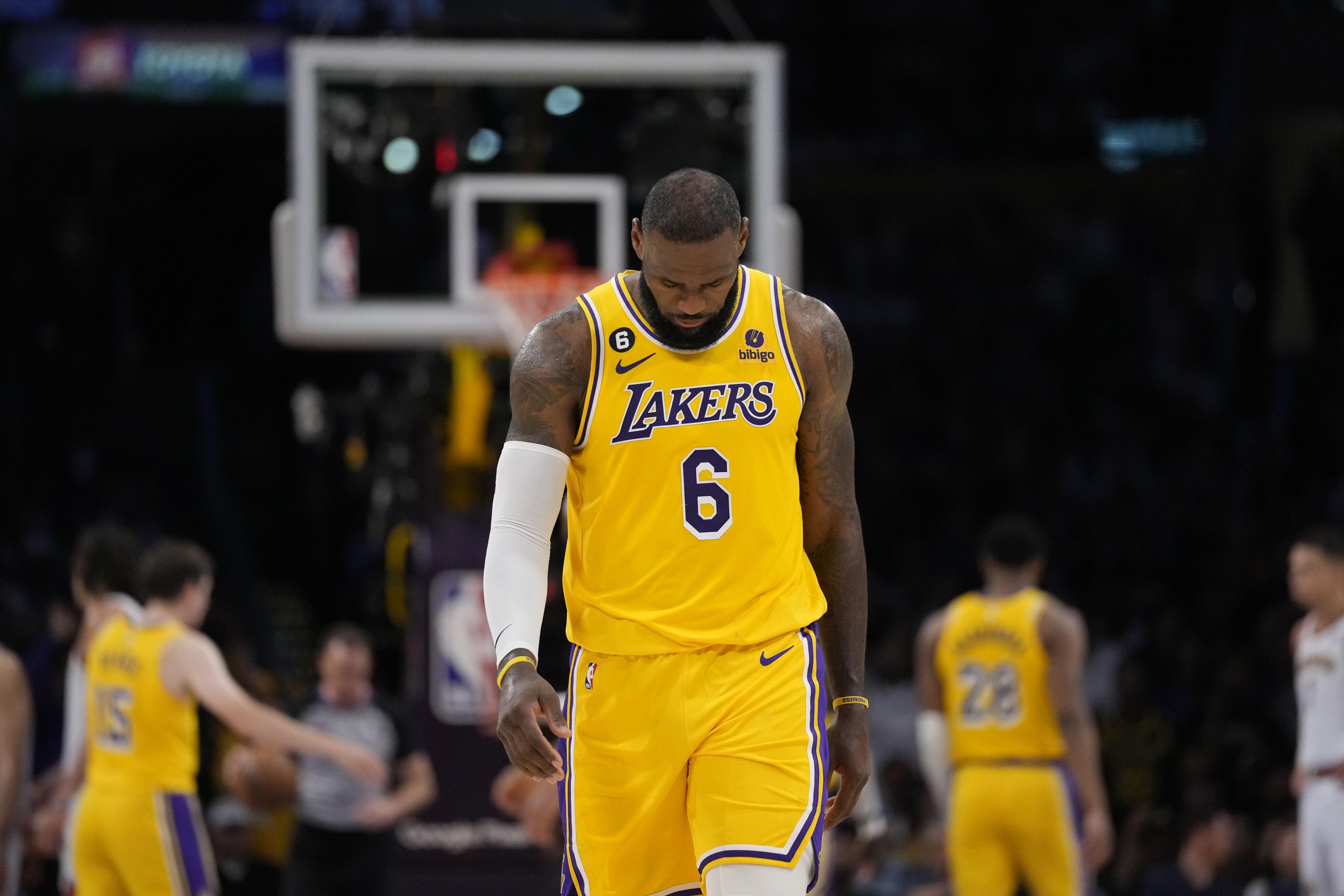 LeBron questions retirement after Lakers are eliminated from playoffs