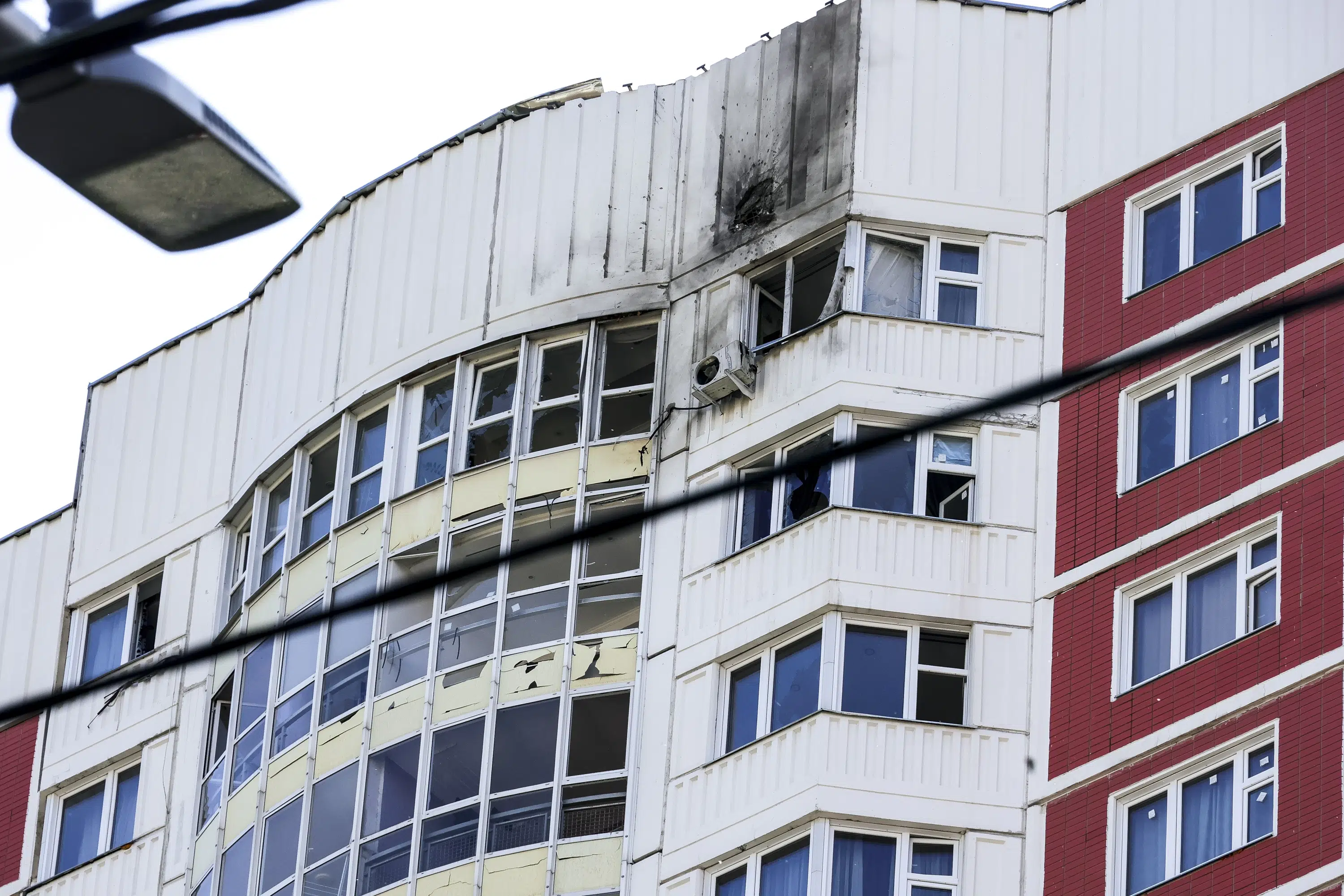 Russia says drones damage Moscow buildings in pre-dawn attack, blames Ukraine - The Associated Press