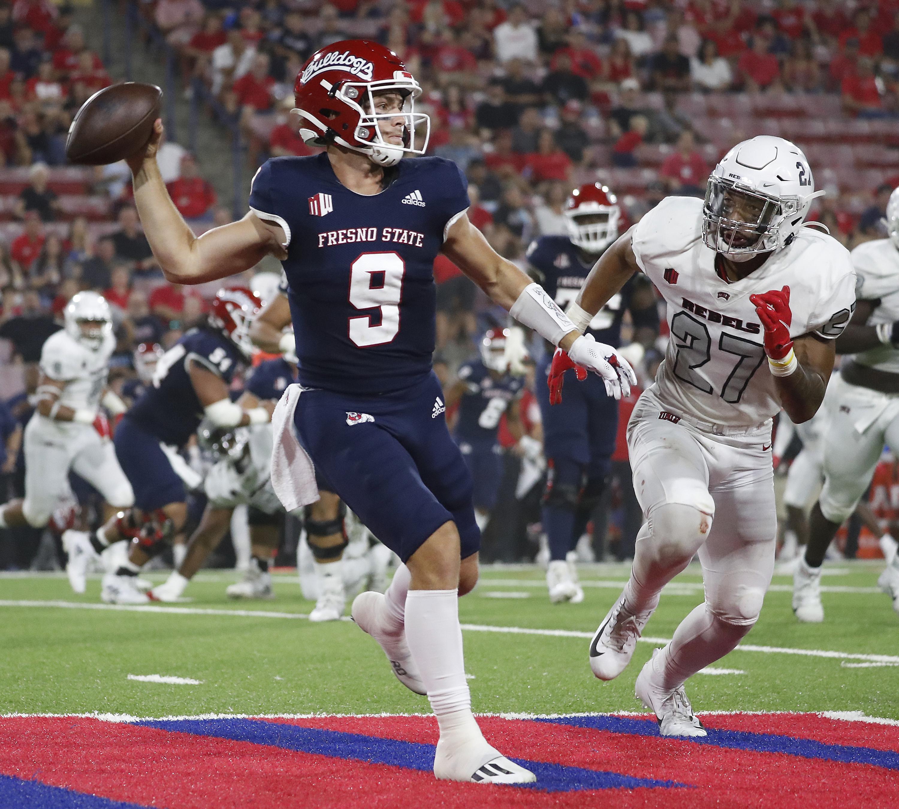 Haener rallies No. 22 Fresno State to 3830 win over UNLV AP News