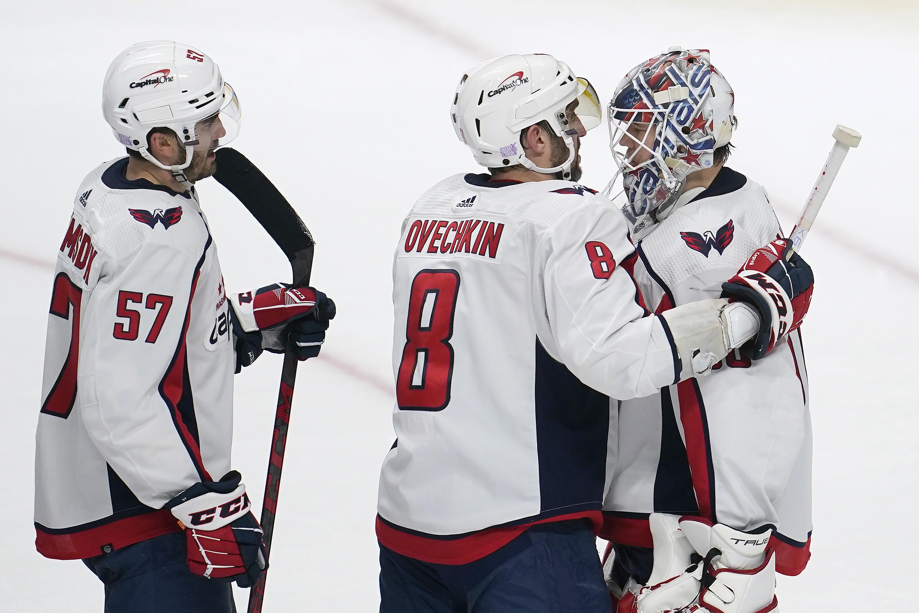 Ovechkin, Sheary score 2 each as Caps 
