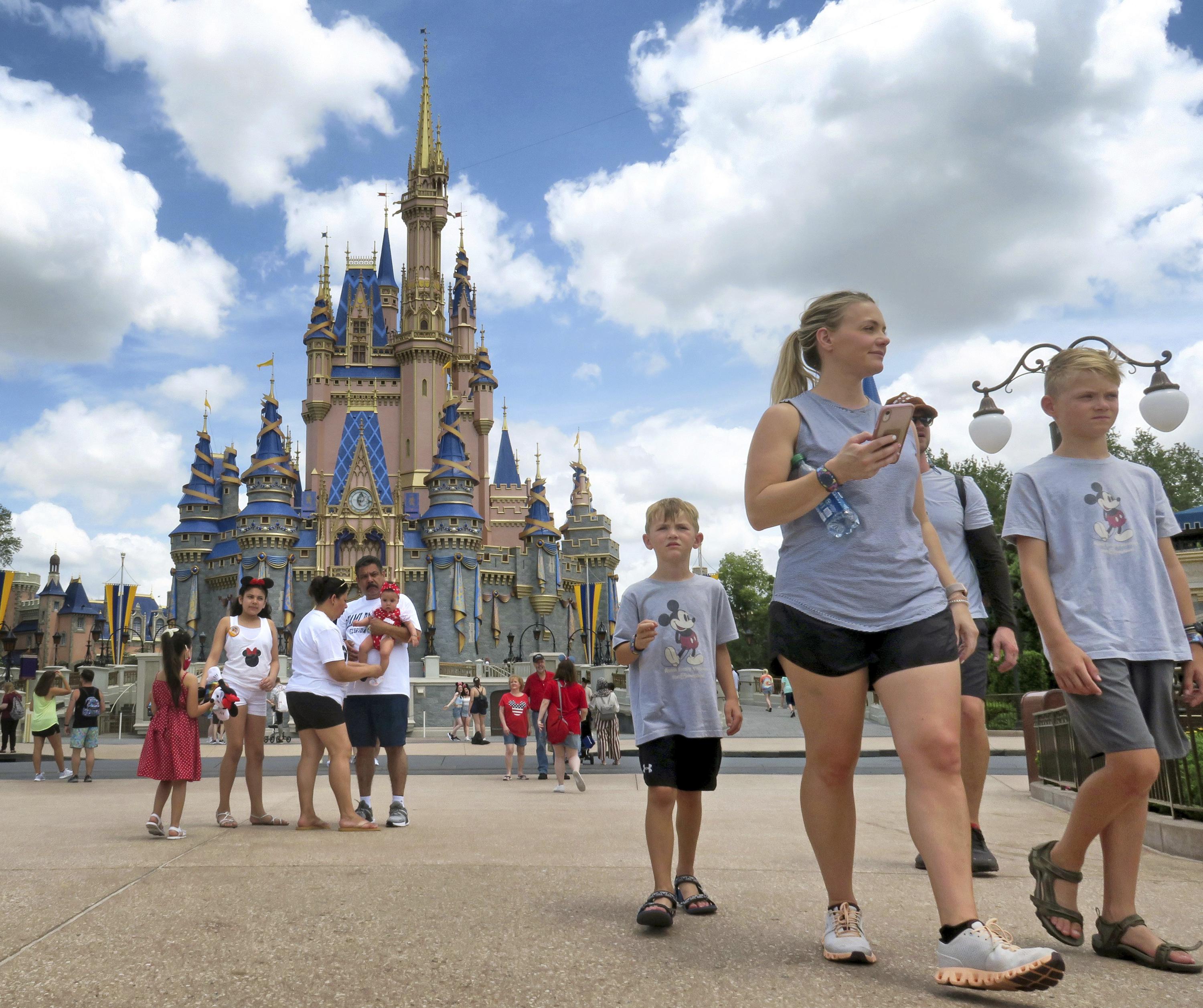 Fireworks Return To Disney Parks In Latest Lifting Of Rules Ap News