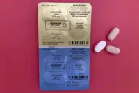 FILE - The anti-viral drug Paxlovid is displayed in New York, Monday, Aug. 1, 2022. Pfizer received full approval for the COVID-19 medication on Thursday, May 25, 2023, winning the U.S. Food and Drug Administration's full endorsement for a drug that has been the go-to treatment against the virus for more than two years. (AP Photo/Stephanie Nano, File)