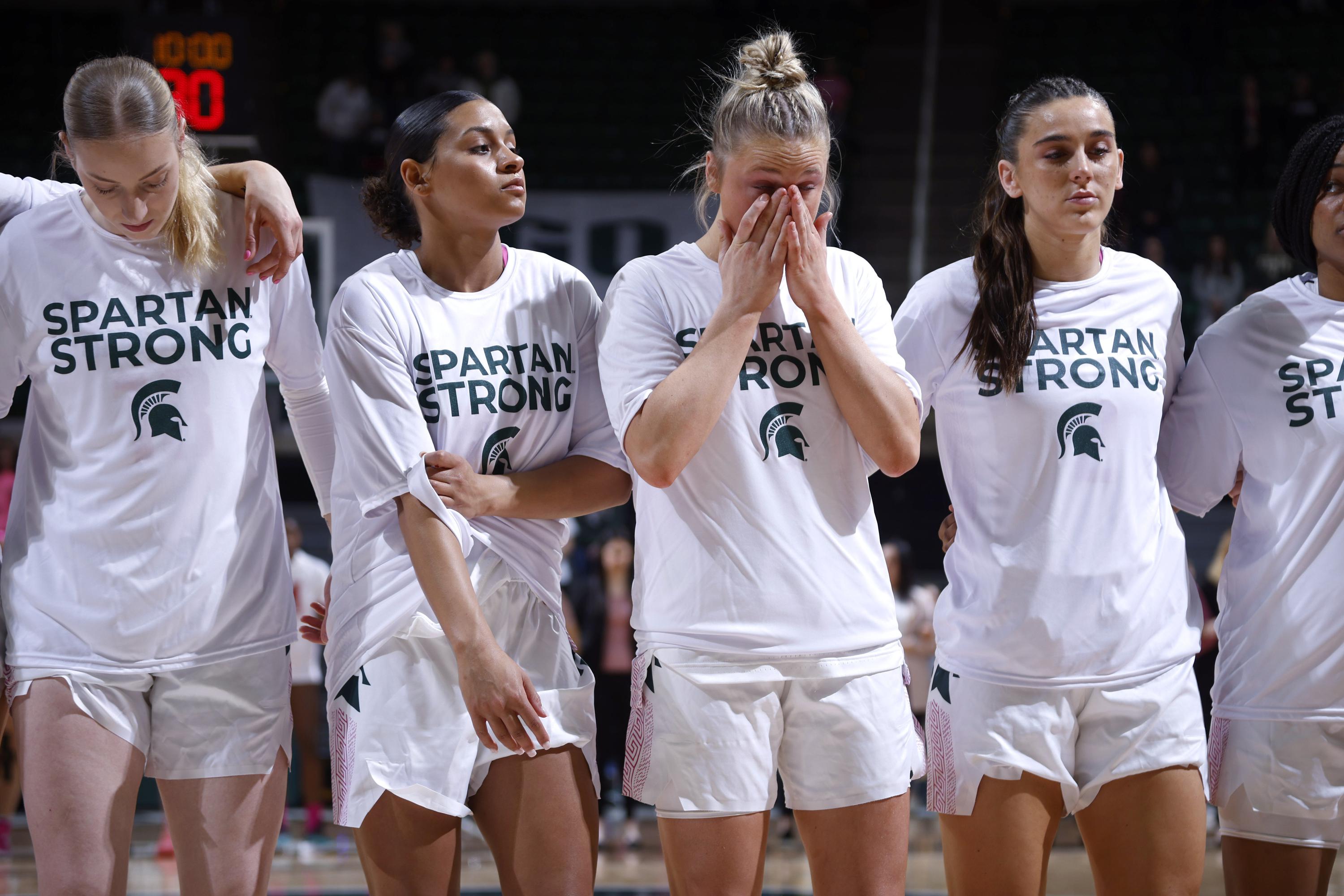 Draymond Green Michigan State Spartans Unsigned Celebrates Three-Point Shot  in the 2011 NCAA Men's Basketball Tournament Photograph