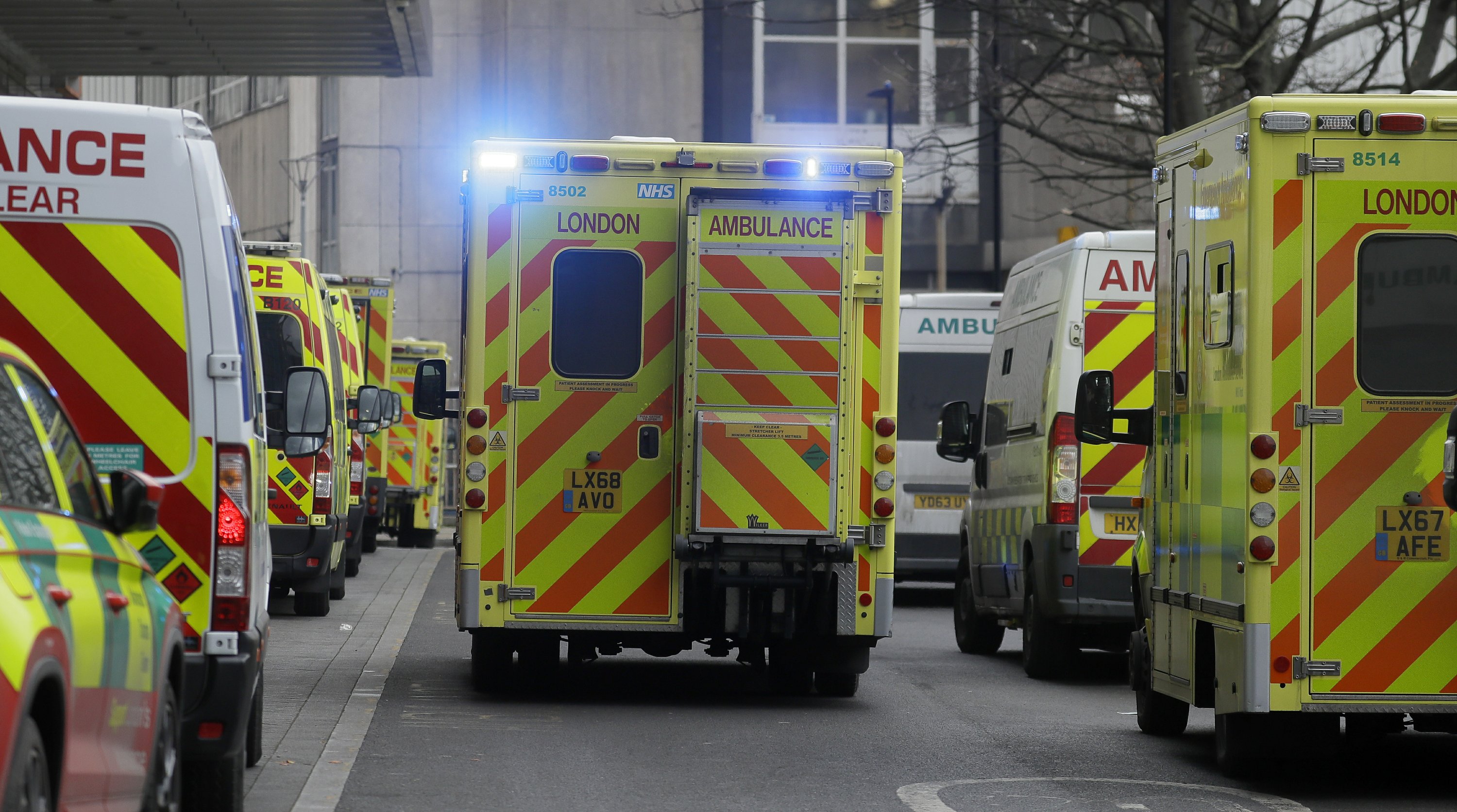 The Latest: UK hospitals in crisis; vaccinations ramp up - Associated Press