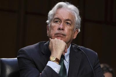 El director de la CIA, Bill Burns, durante una audiencia con senadores en el Capitolio, en Washington, el 14 de abril de 2021. (Graeme Jennings/Pool vía AP, archivo)